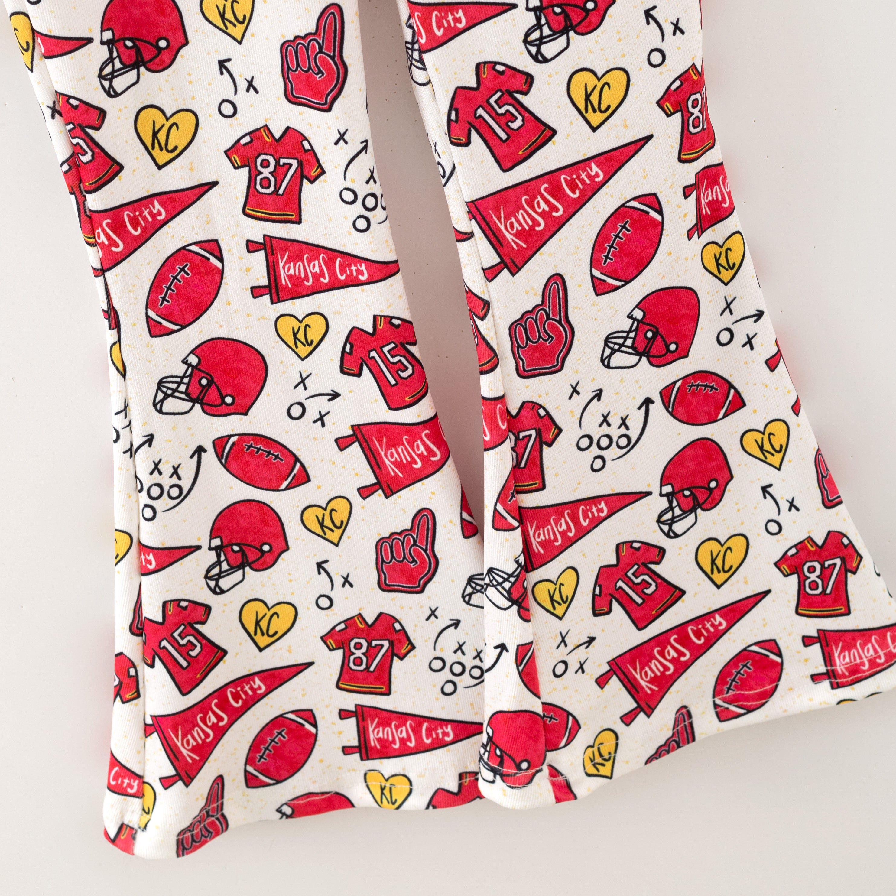 (Pre Order,Prepack Zone)Family Football Print Set&Romper(Mix Size)