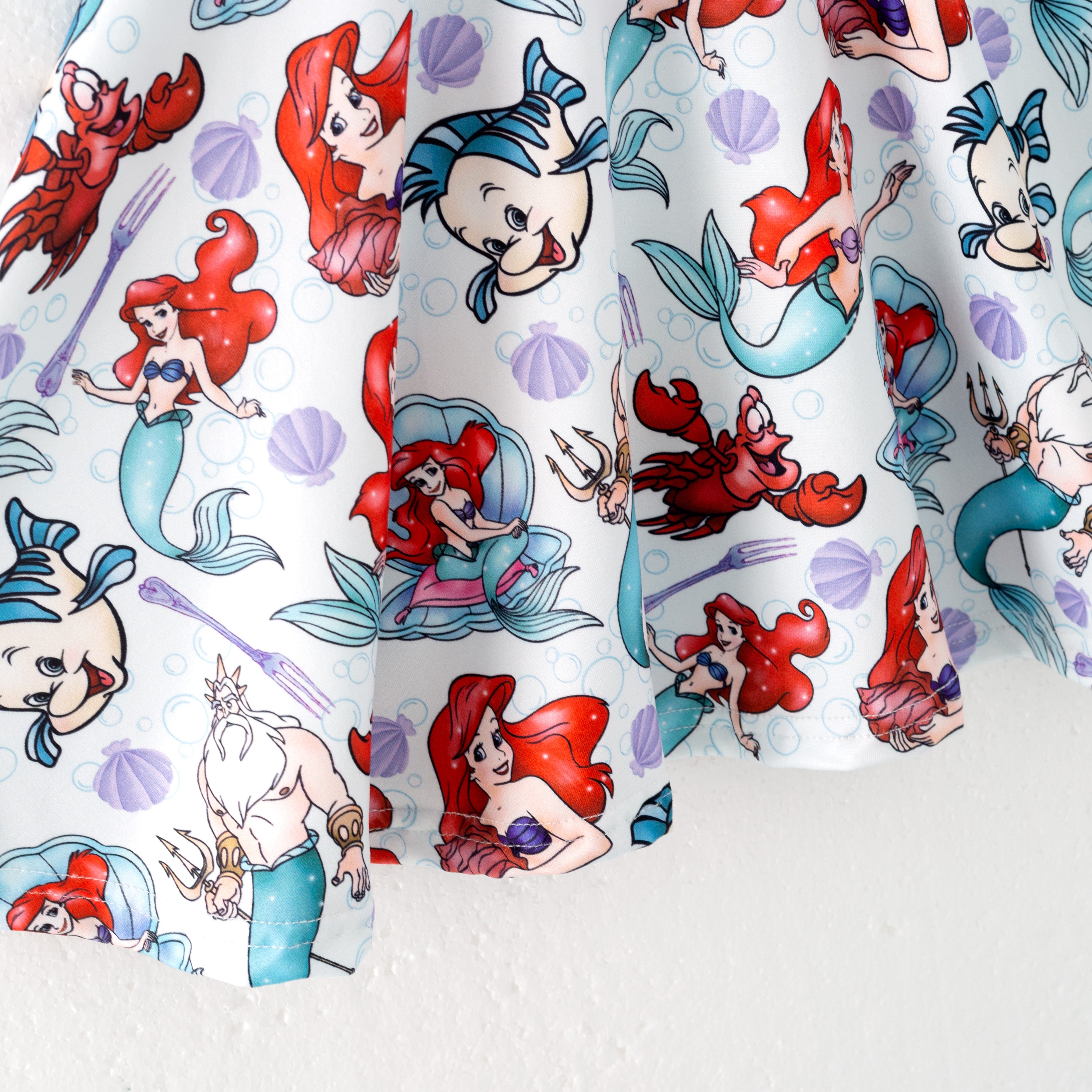 (Pre Order)Girls Cute Cartoon Print Twirl Dress