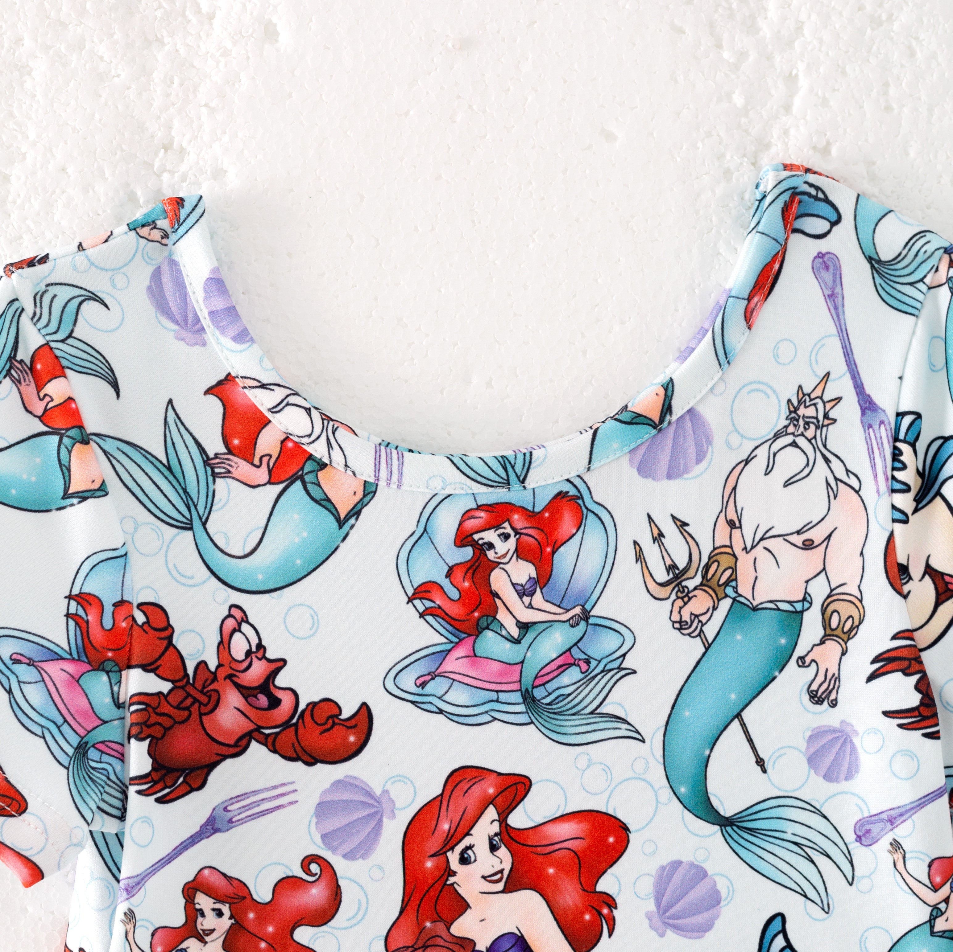 (Pre Order)Girls Cute Cartoon Print Twirl Dress