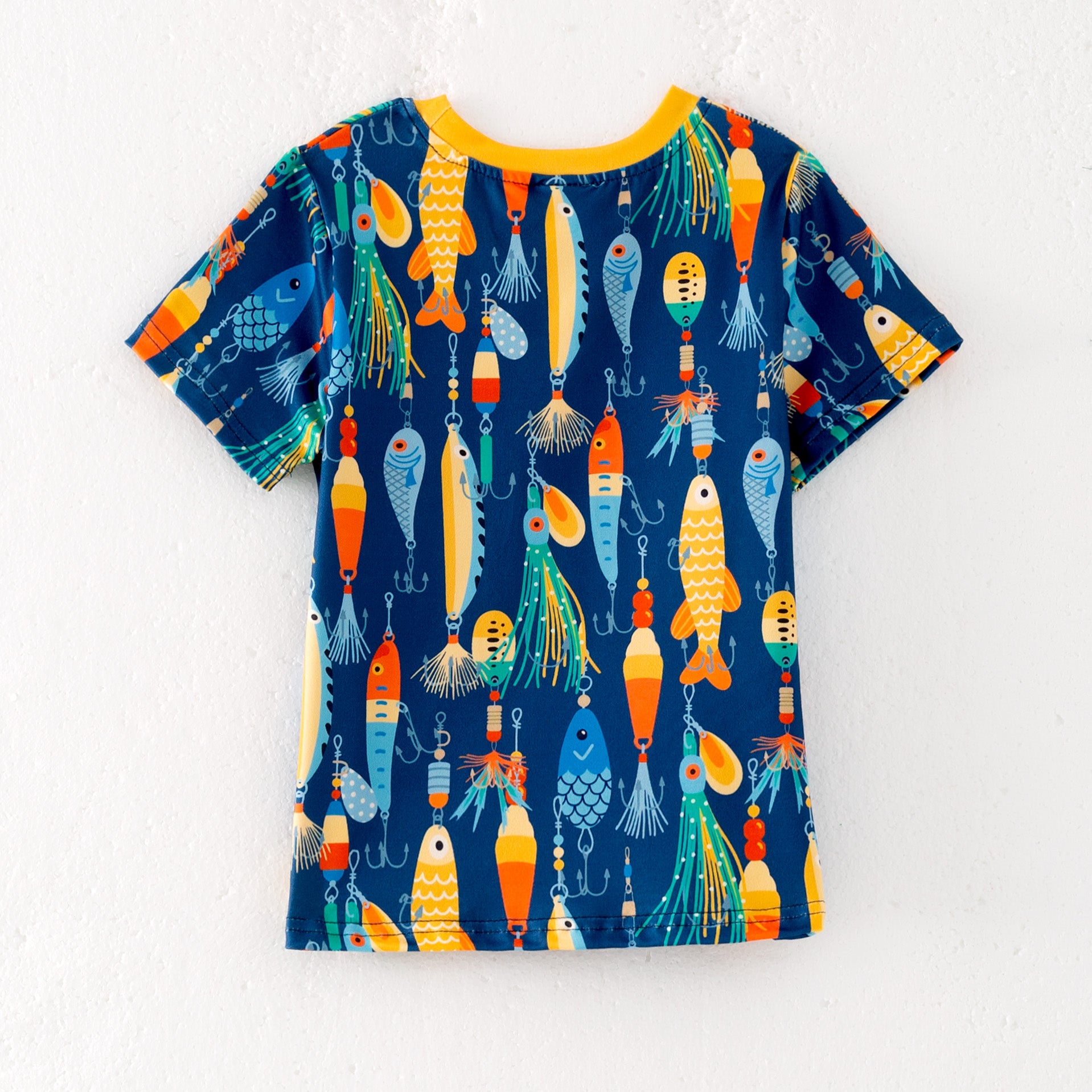 (Pre Order)Boys Summer Seaside Print Top