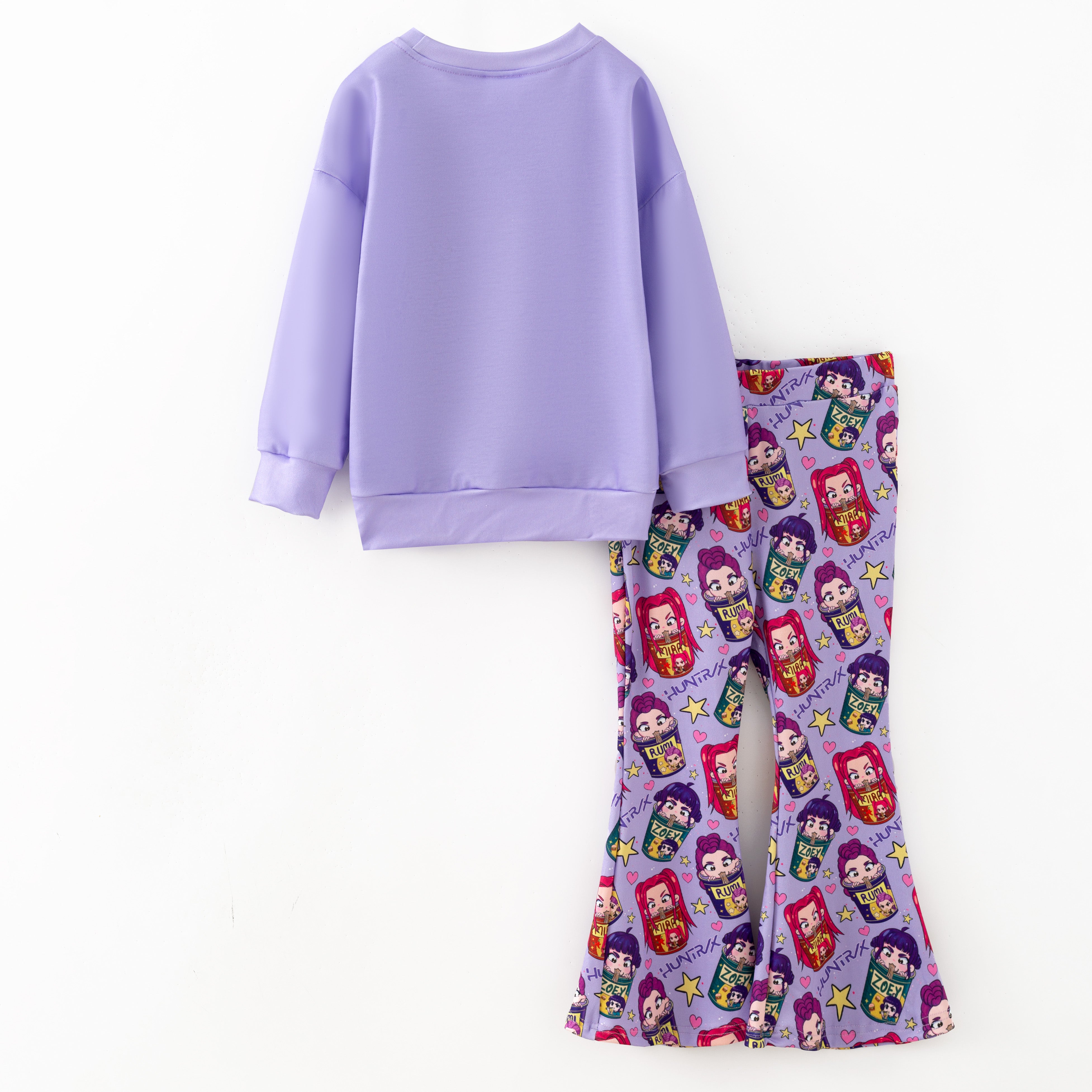 (Pre Order,Prepack Zone)Girls Movie Character Print Pajamas(Mix Size)