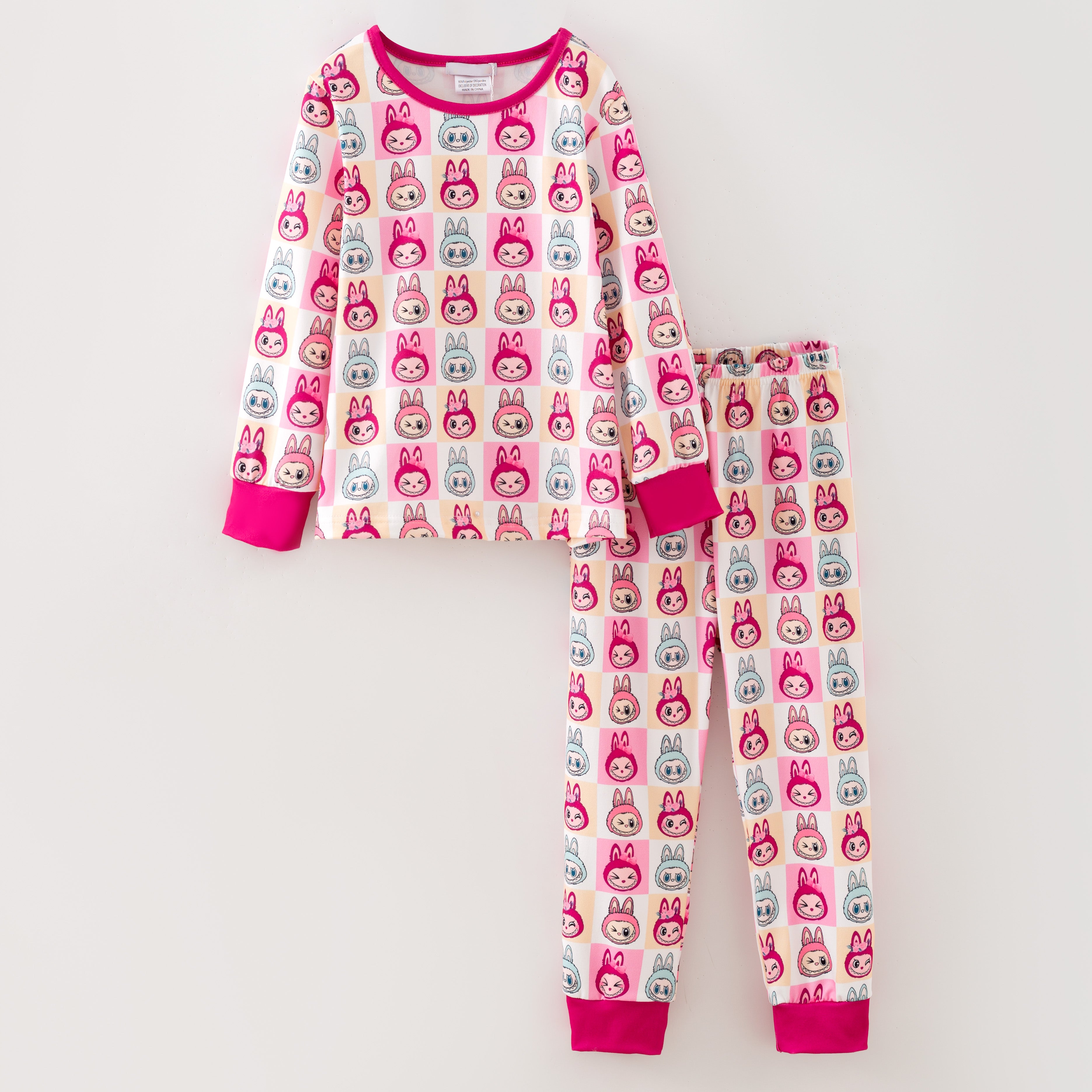 (Pre Order,Prepack Zone)Girls LBB Print Pajamas(Mix Size)