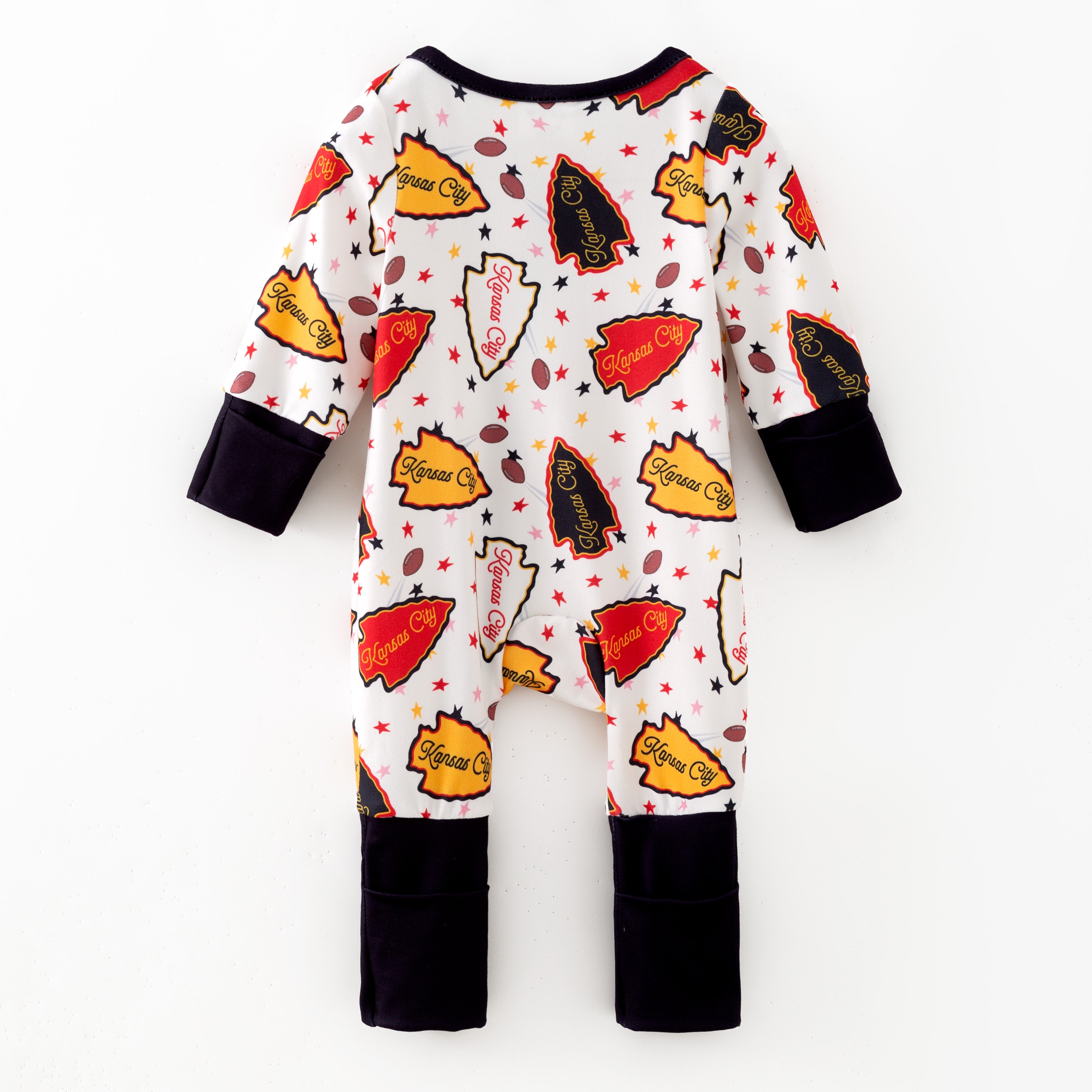 (Pre Order,Prepack Zone)Family Football Print Set&Romper(Mix Size)
