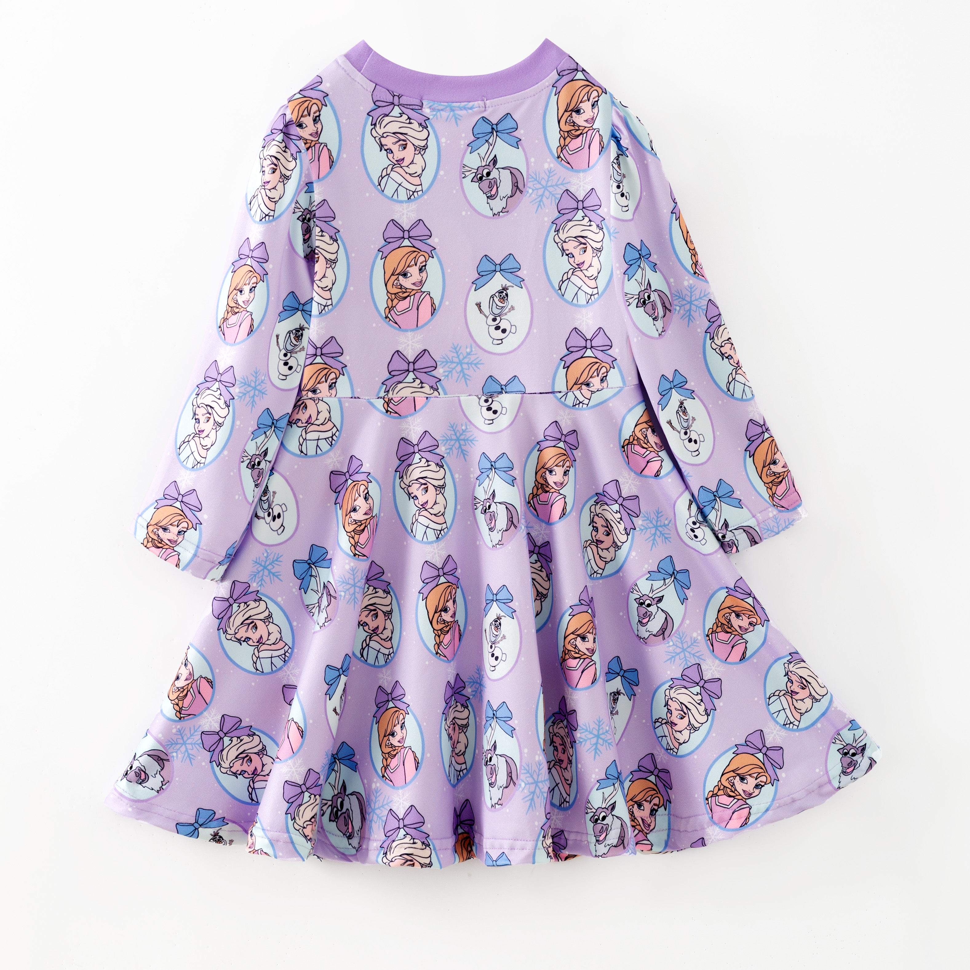 (Pre Order,Prepack Zone)Girls Christmas Princess Print Dress(Mix Size)