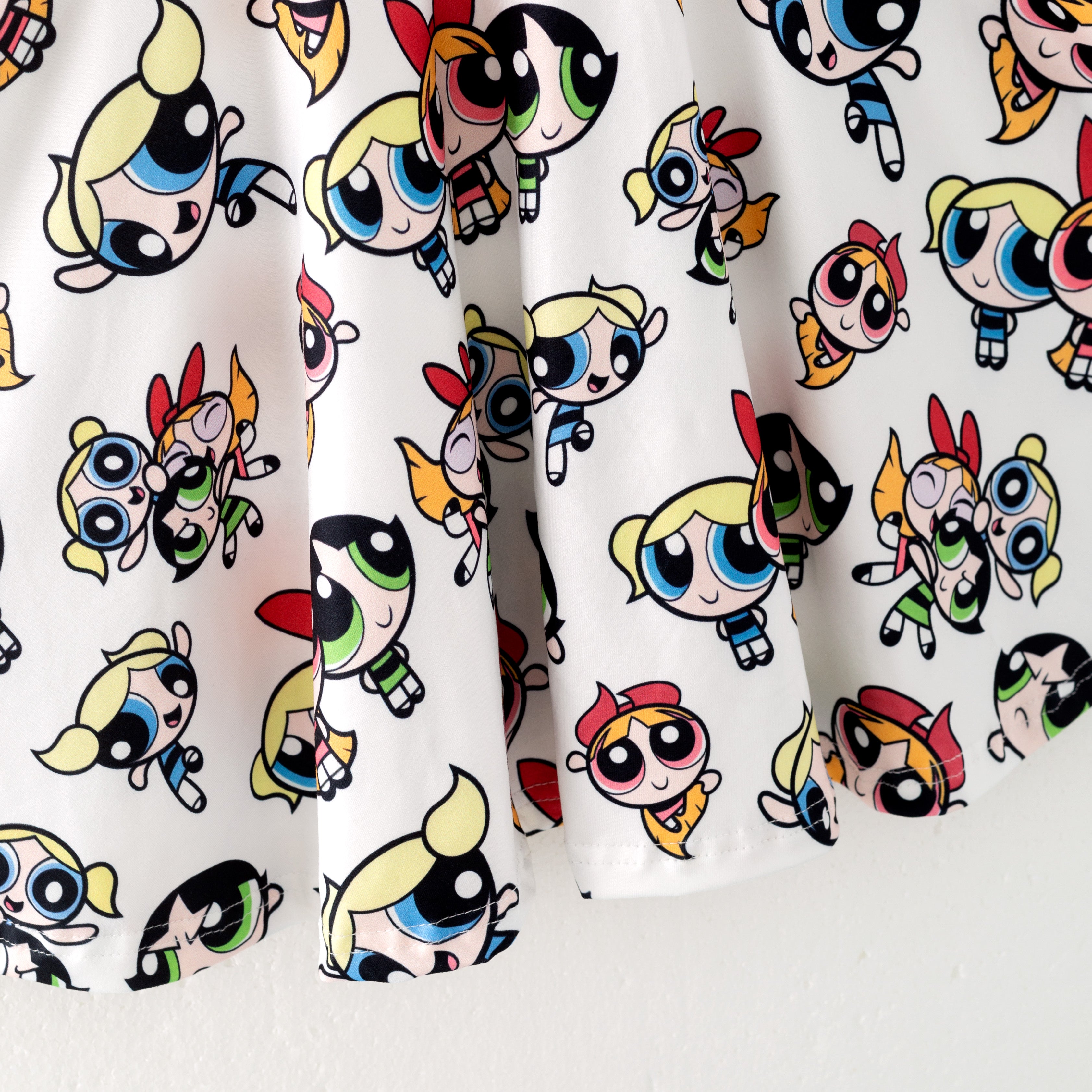 (Pre Order)Girls Cute Cartoon Print Twirl Dress