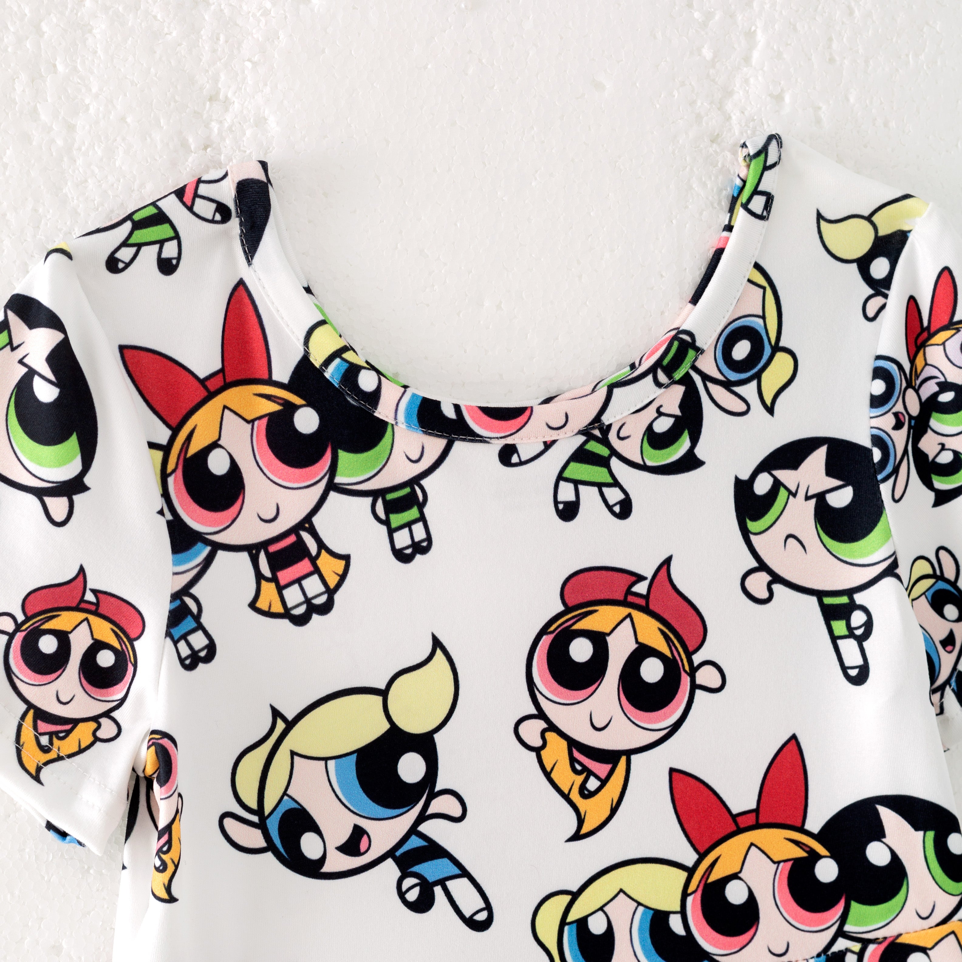 (Pre Order)Girls Cute Cartoon Print Twirl Dress
