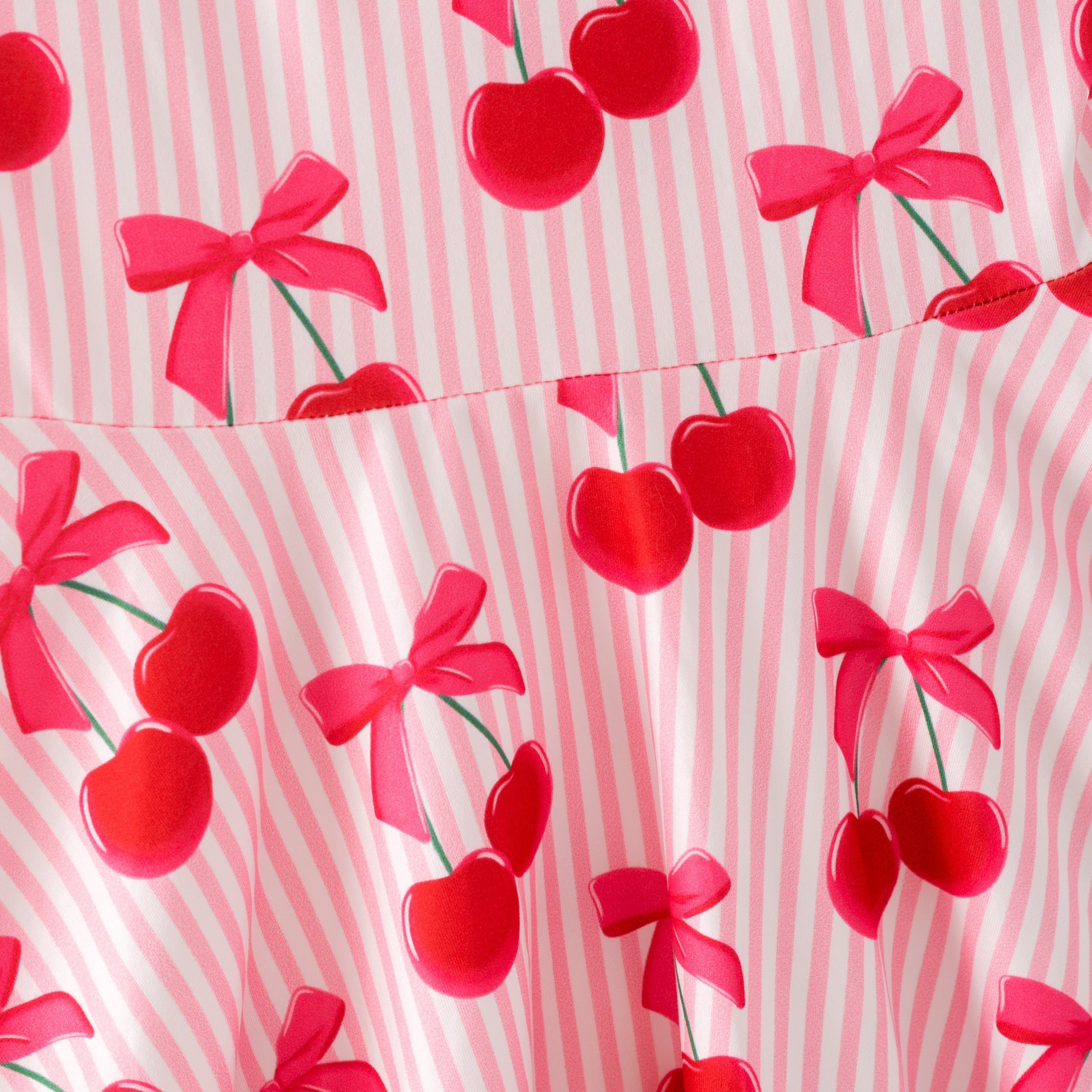 (Pre Order)Girls Spring and Summer Fruit&Floral Print Slip Dress