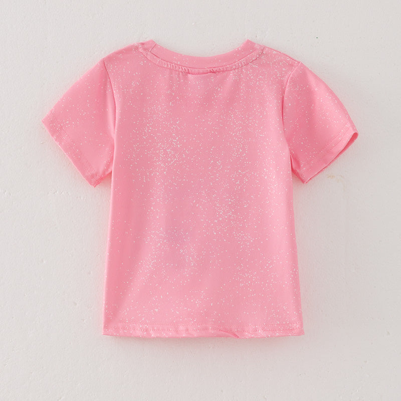 (In Stock E27-1-1)Girls Fall Happy Pie Season Print Top