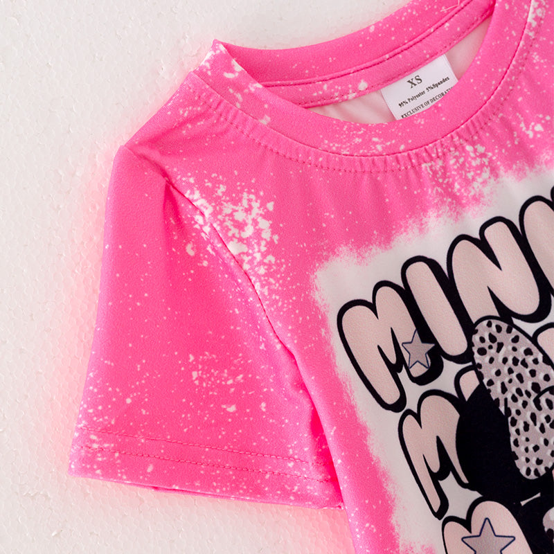 (In Stock E27-4-1)Girls Fall Cute Cartoon Print Top