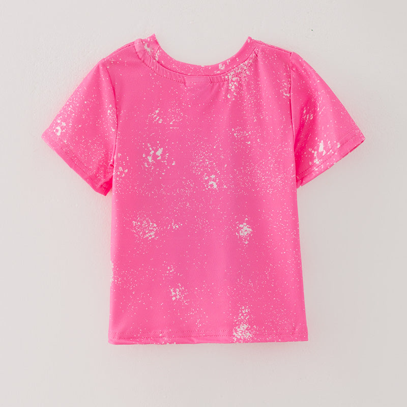 (In Stock E27-4-1)Girls Fall Cute Cartoon Print Top