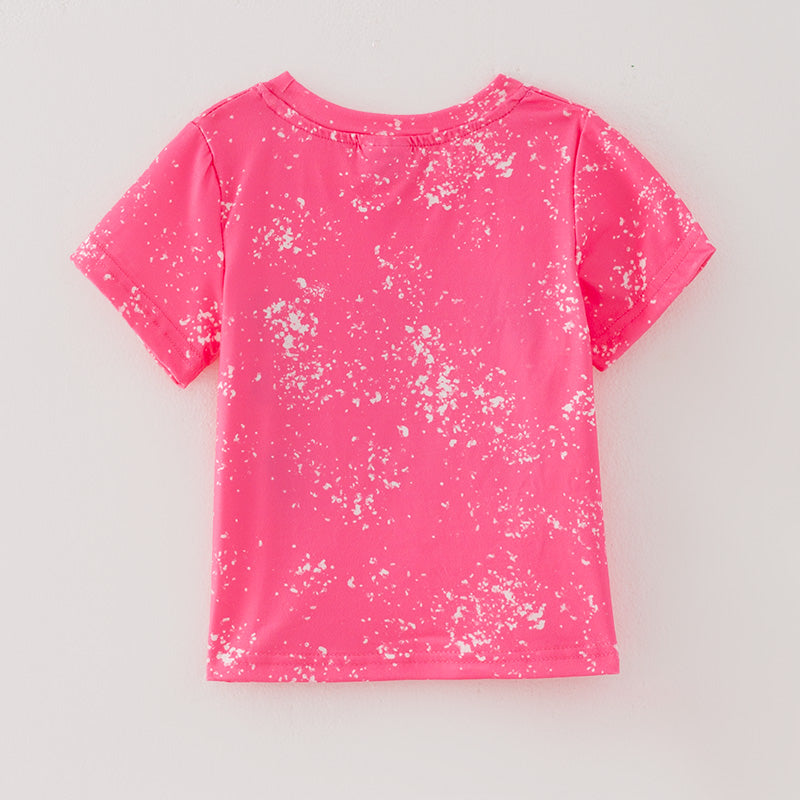 (In Stock E27-1-1)Girls Fall Cute Cartoon Print Top