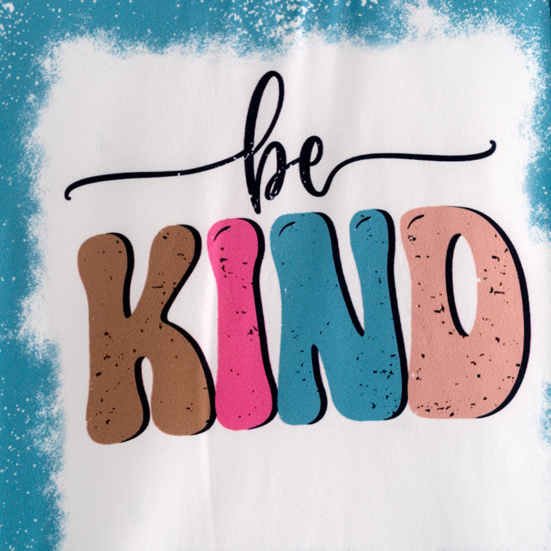 (In Stock E27-4-1)Girls Fall Be Kind Print Top