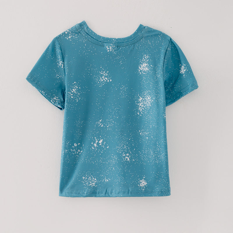 (In Stock E27-4-1)Girls Fall Be Kind Print Top