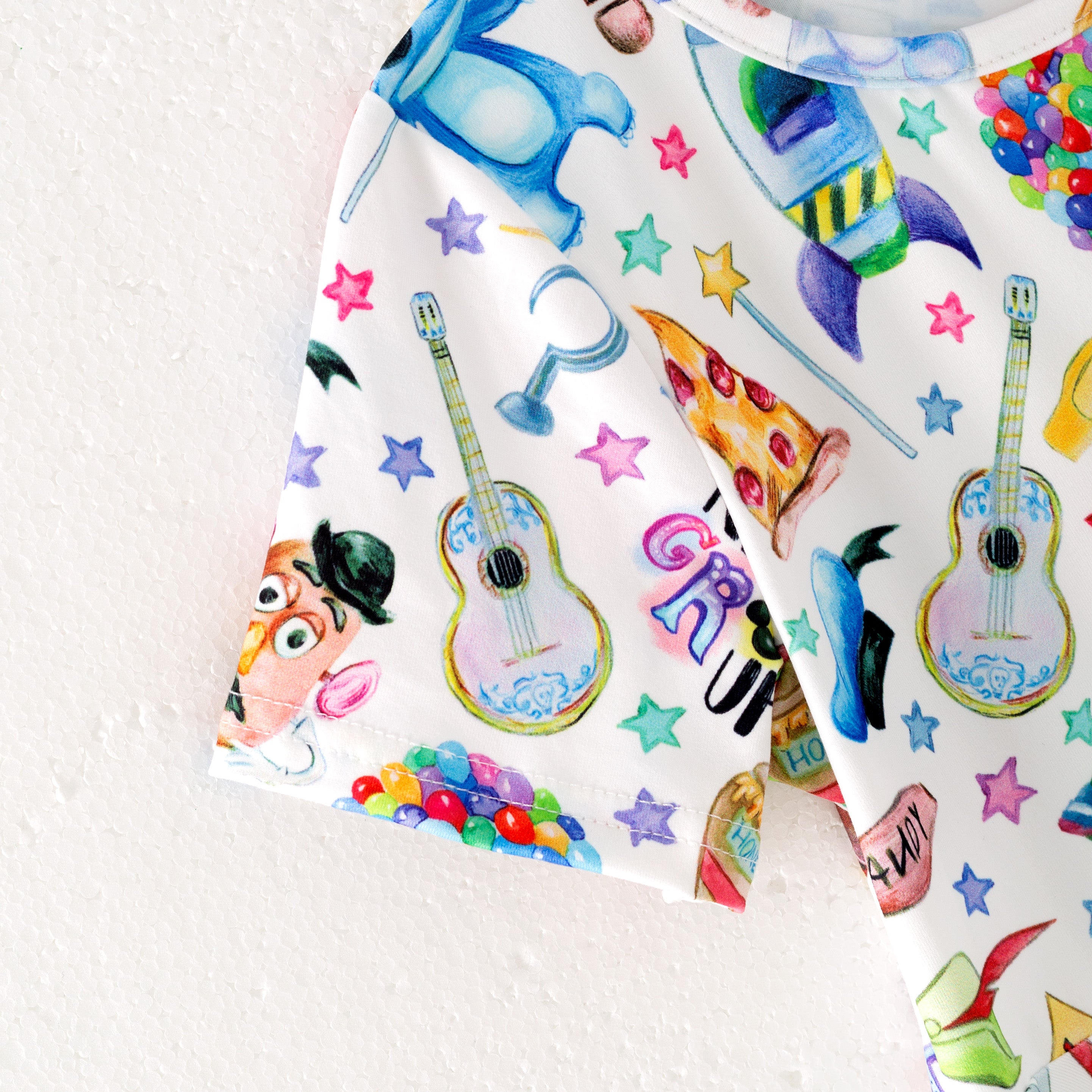(Pre Order)Girls Spring and Summer Princess&Cartoon Print Dress