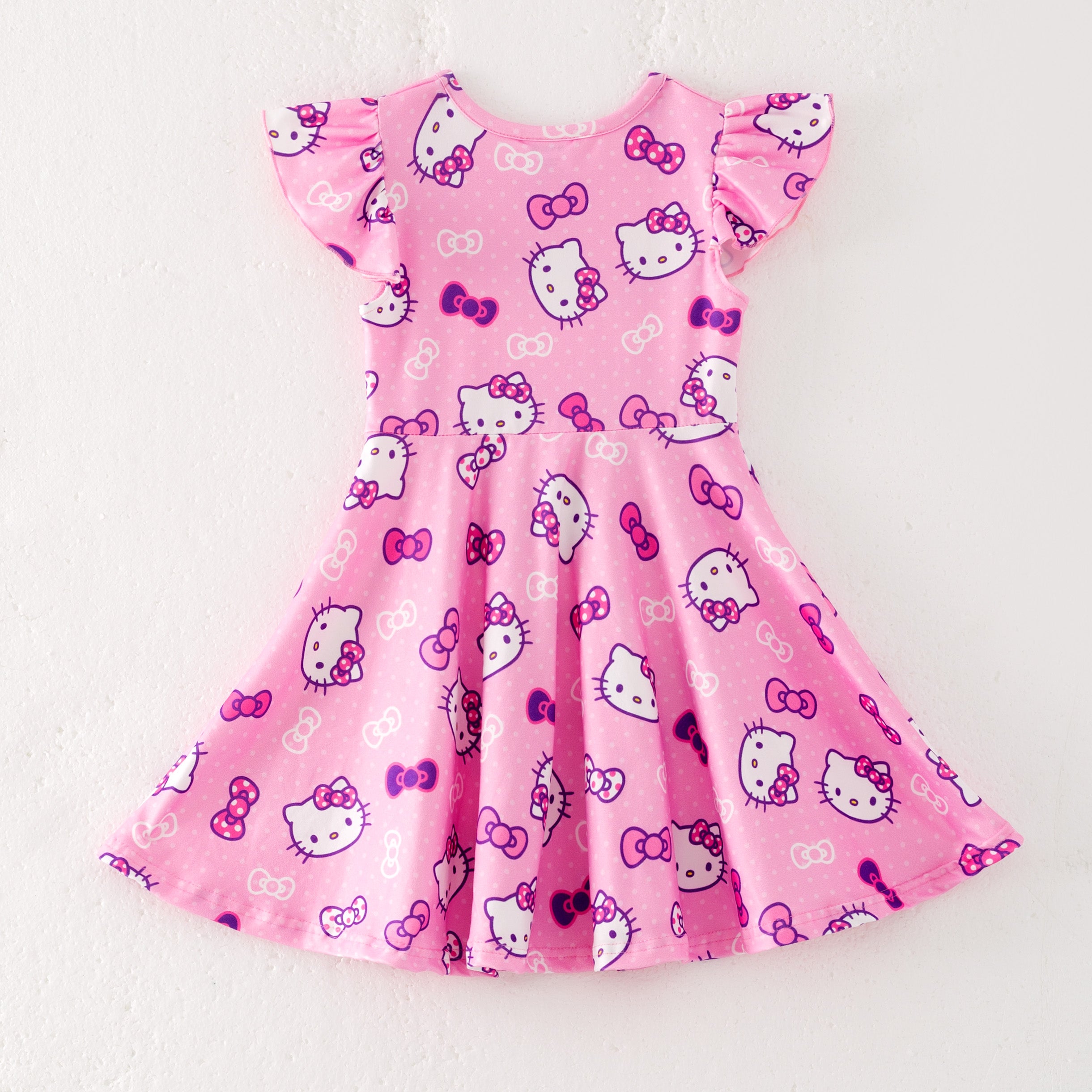 (Pre Order)Girls Summer Sanrio Print Twirl Dress