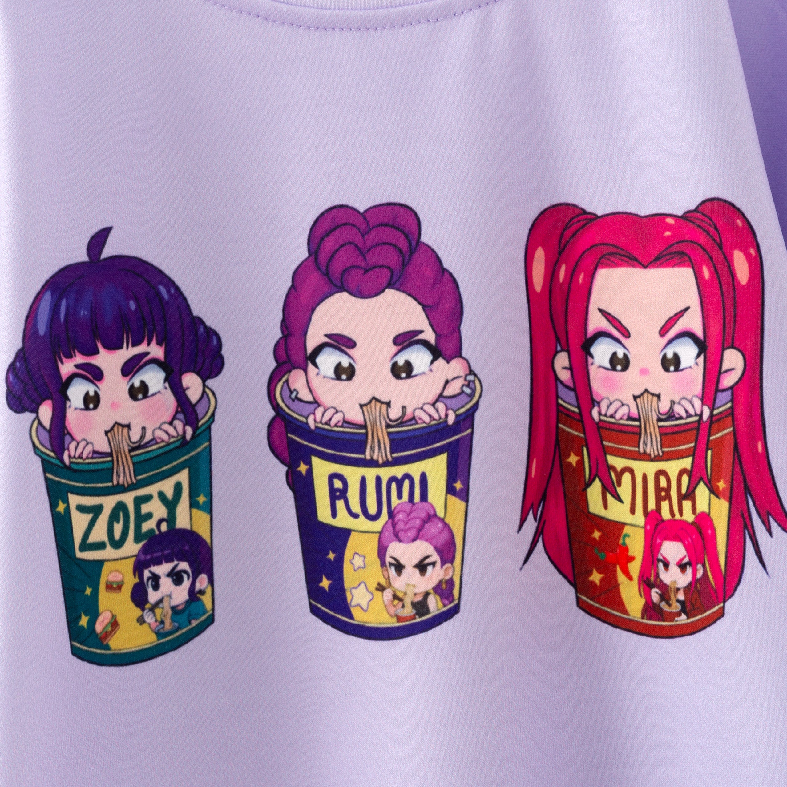 (Pre Order,Prepack Zone)Girls Movie Character Print Pajamas(Mix Size)