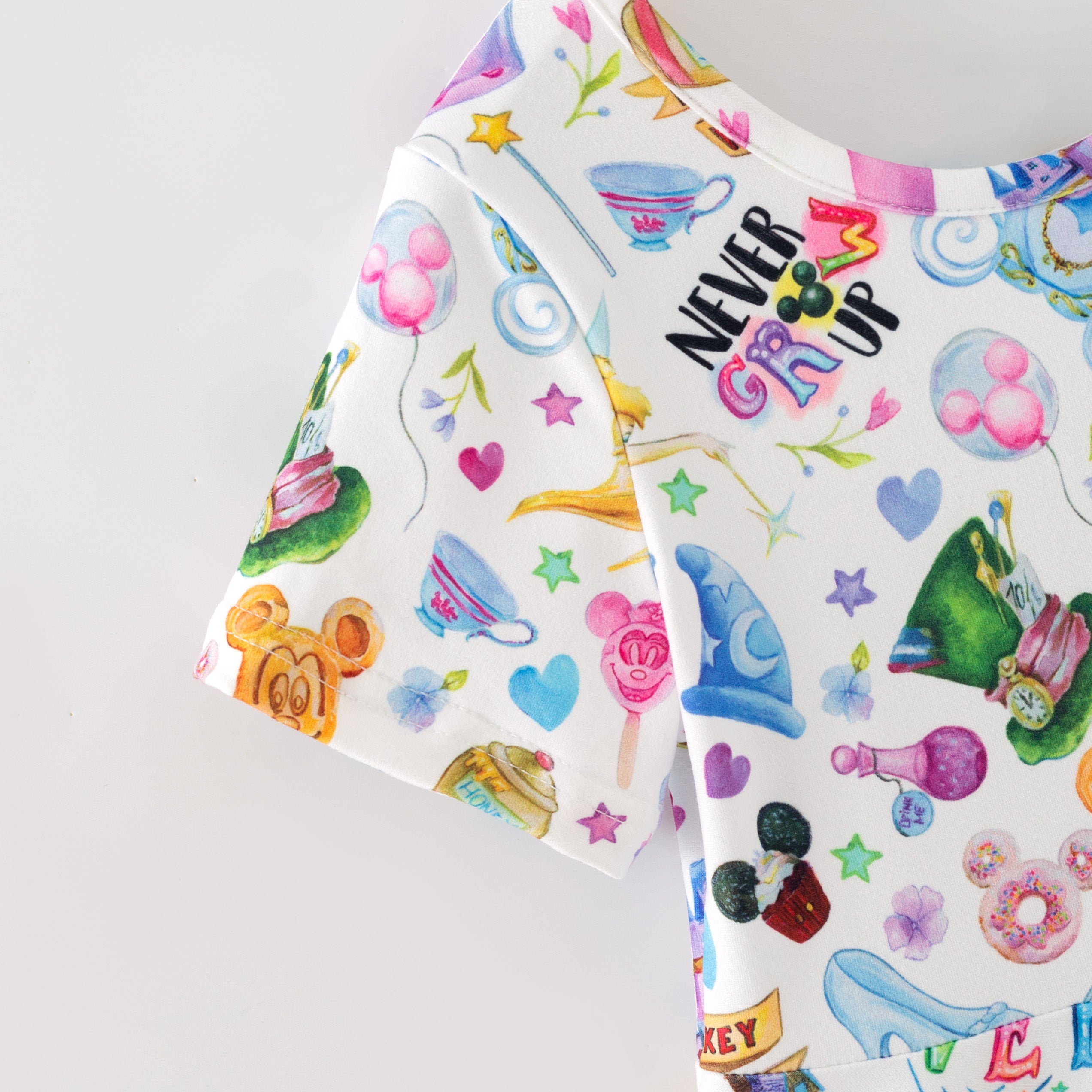 (Pre Order,Prepack Zone)Girls Cartoon Print Dress(Mix Size)