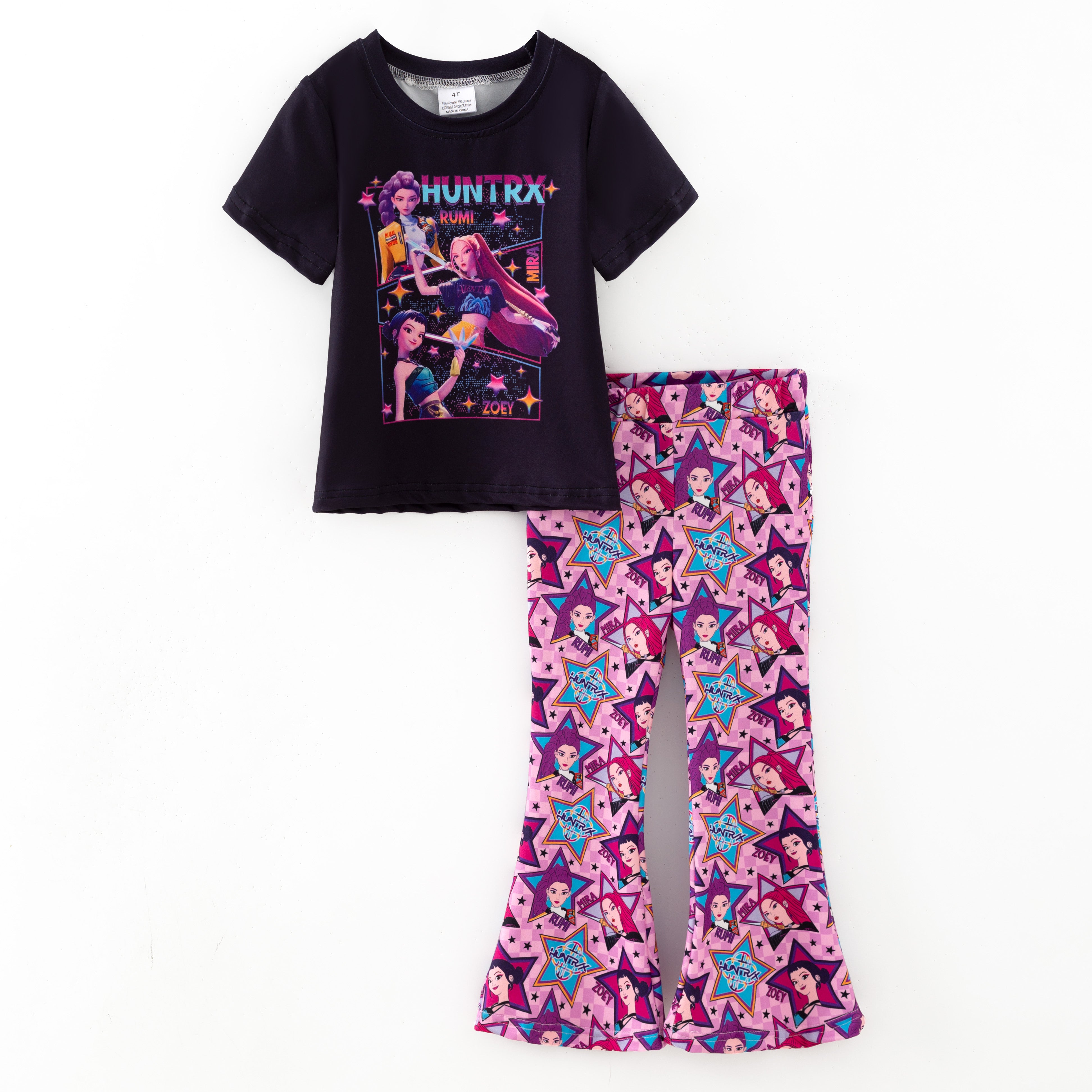 (Pre Order,Prepack Zone)Girls Movie Character Print Set&Top(Mix Size)