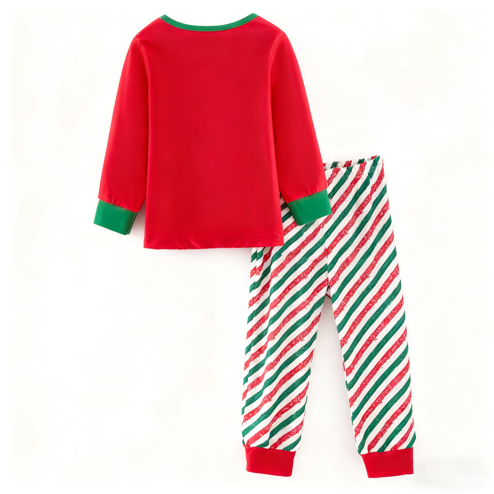 (Pre Order,Prepack Zone)Girls Christmas Cartoon Print Pajamas(Mix Size)