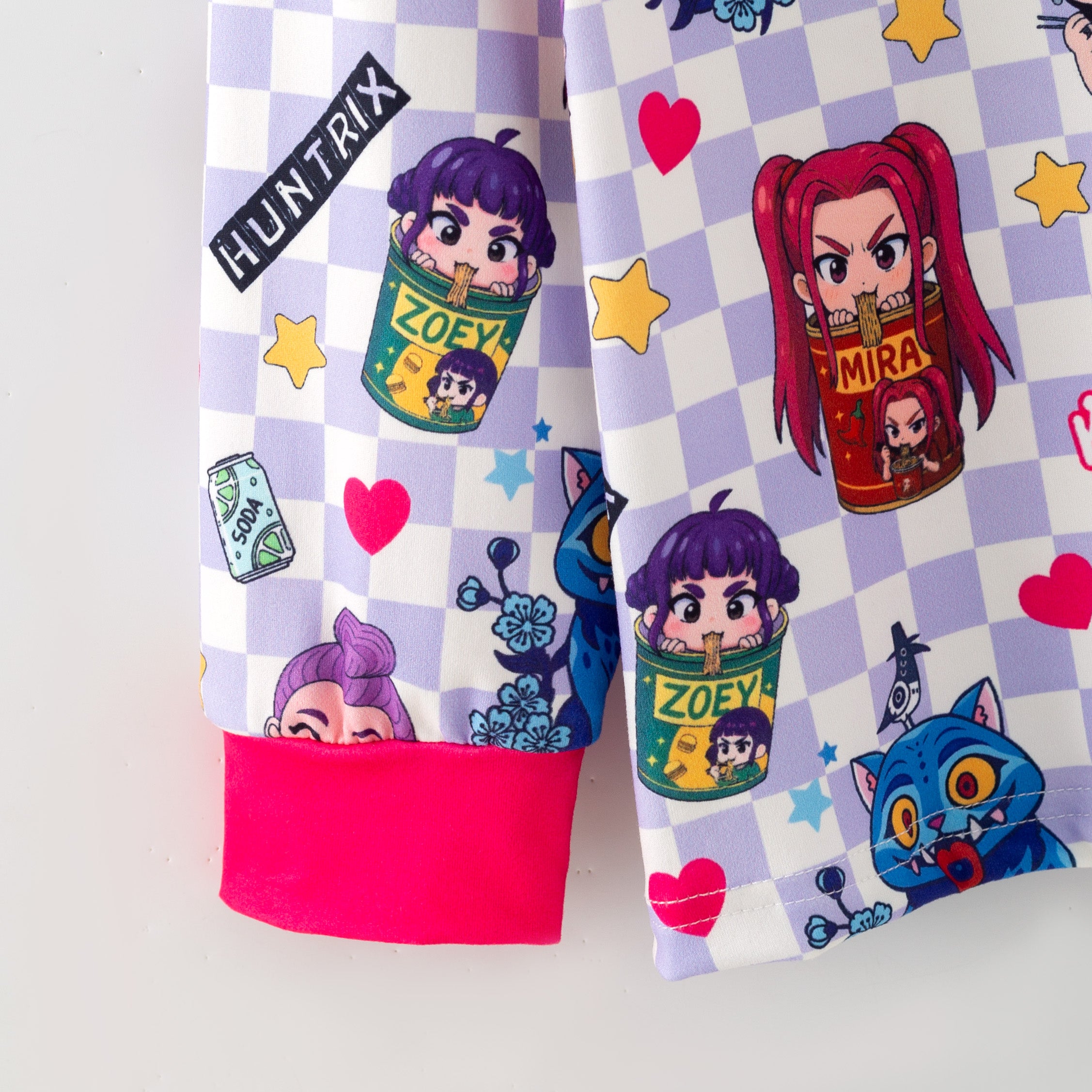 (Pre Order,Prepack Zone)Girls Movie Character Print Pajamas(Mix Size)