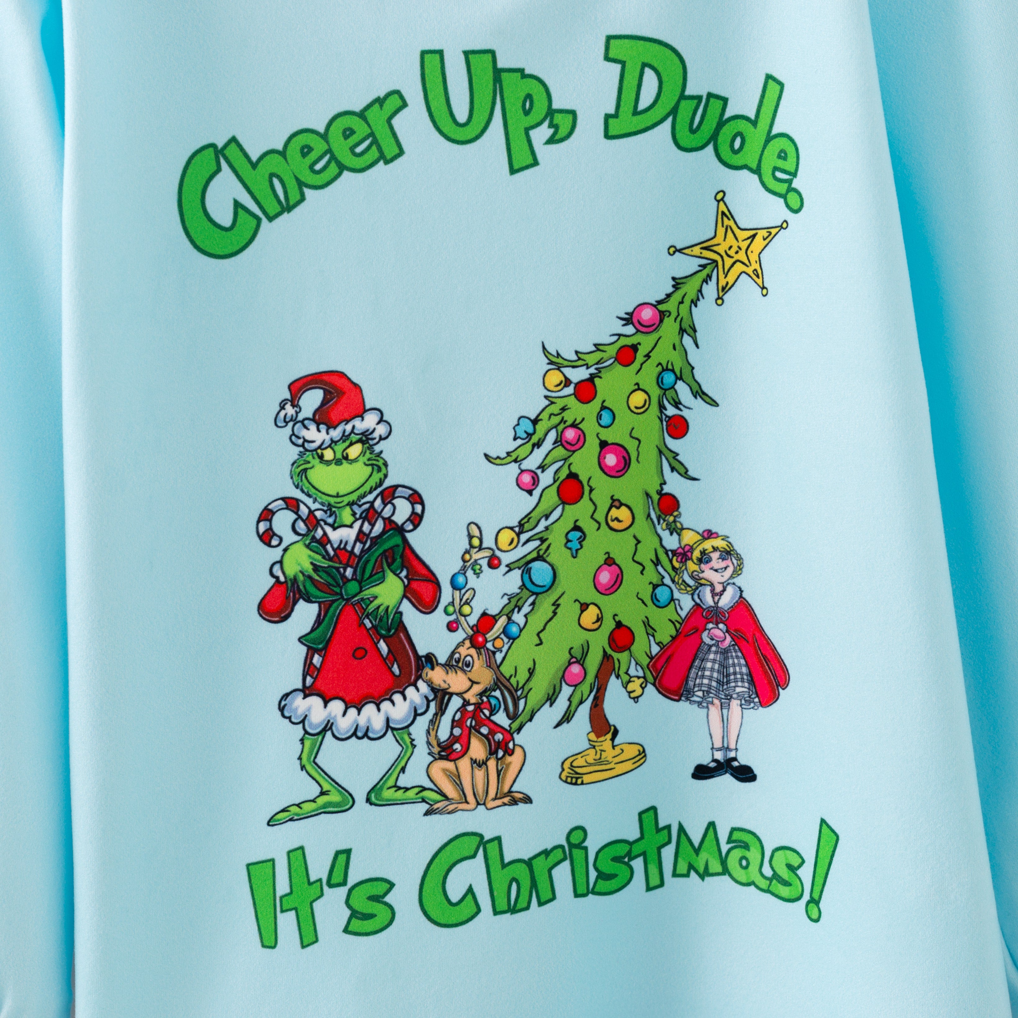 (Pre Order,Prepack Zone)Girls Christmas Cartoon Print Pajamas(Mix Size)