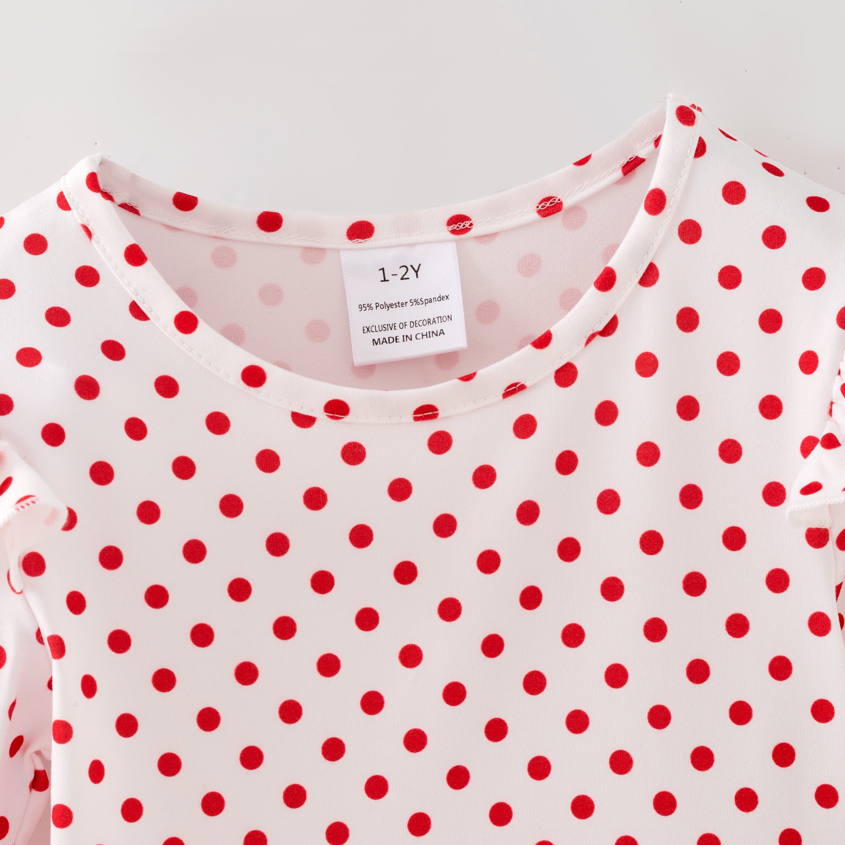 (In Stock)Girls Christmas Gingerbread Print Dress