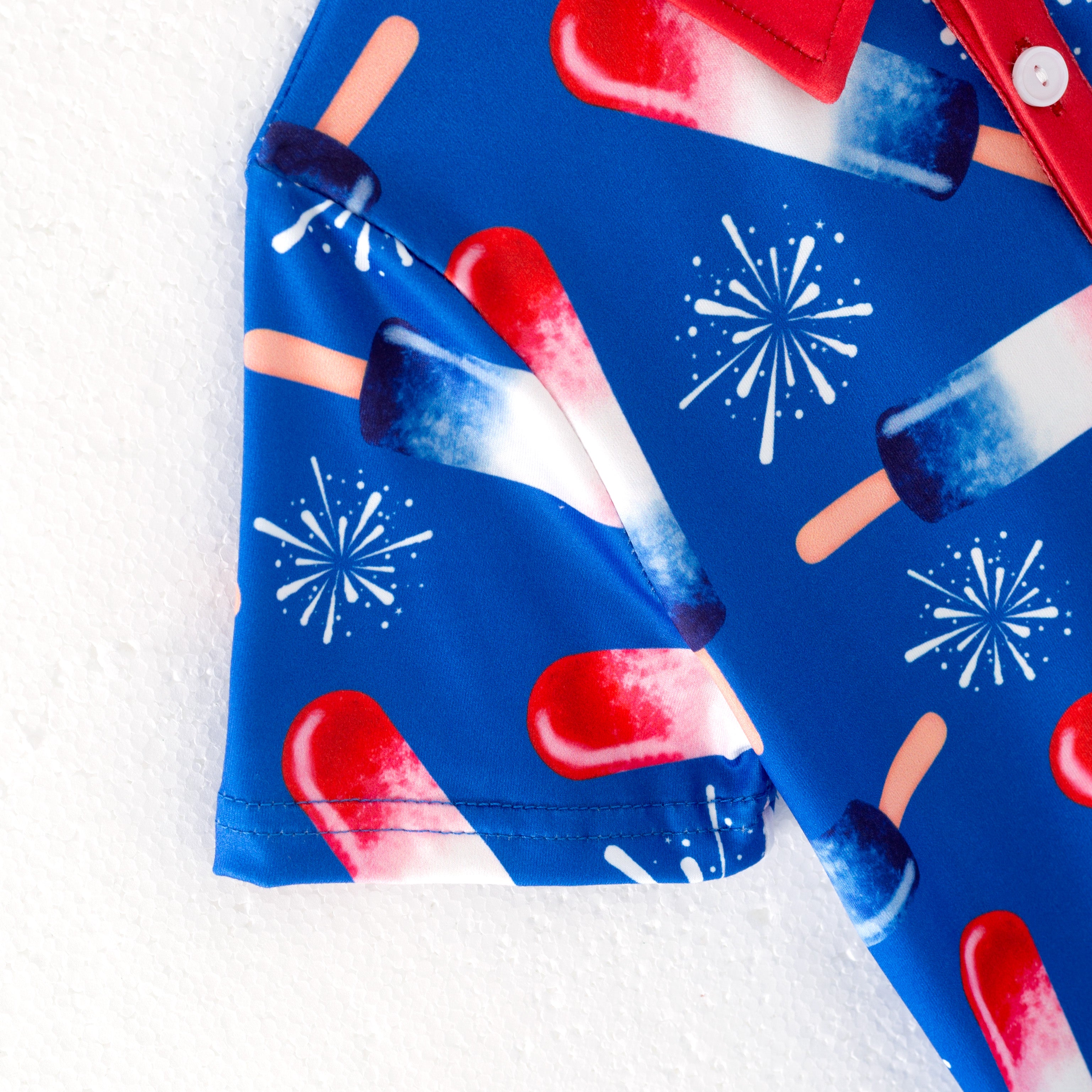 (Pre Order)Boys Patriotic Print Top