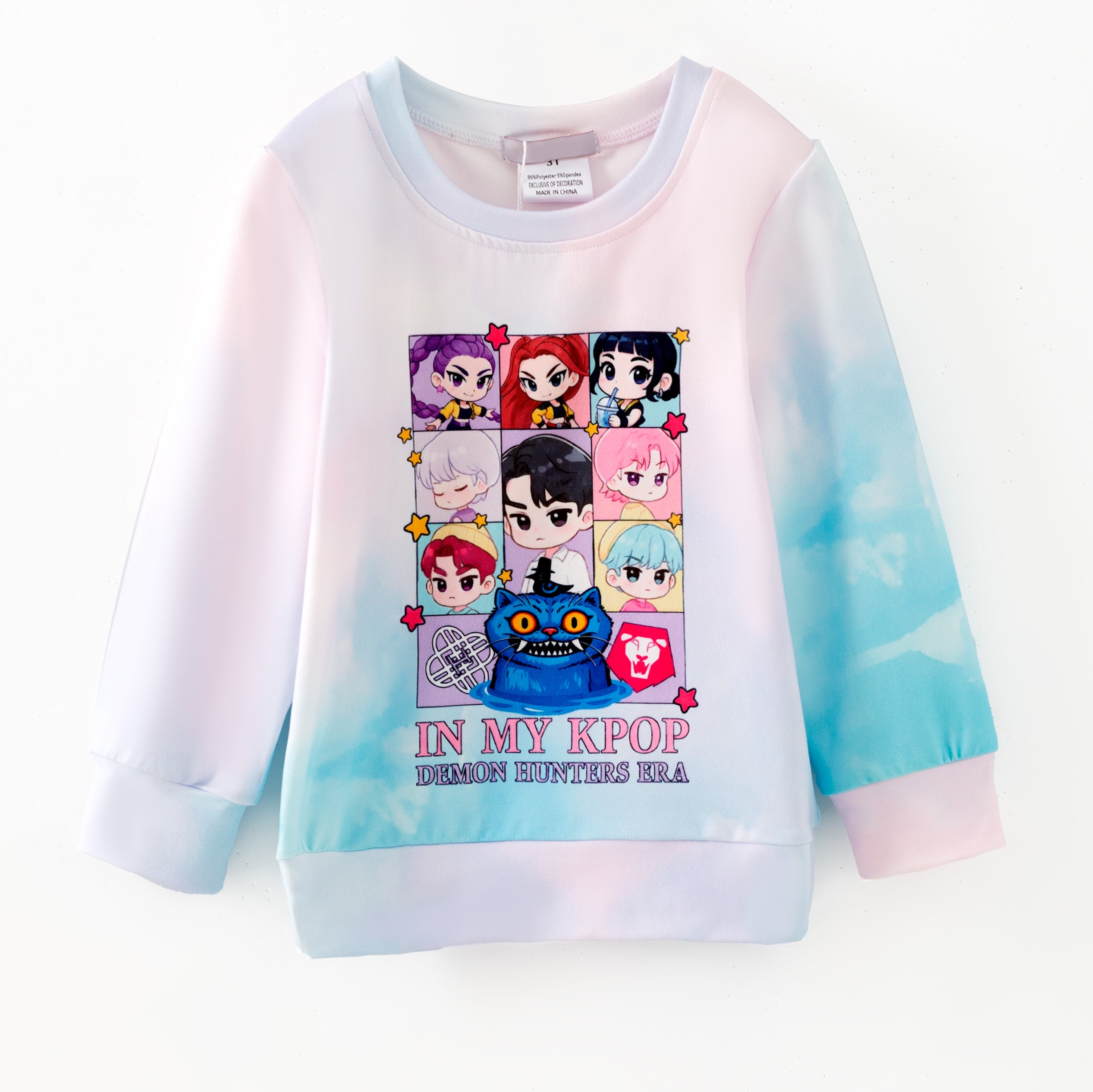 (Pre Order,Prepack Zone)Girls Movie Character Print Top(Mix Size)