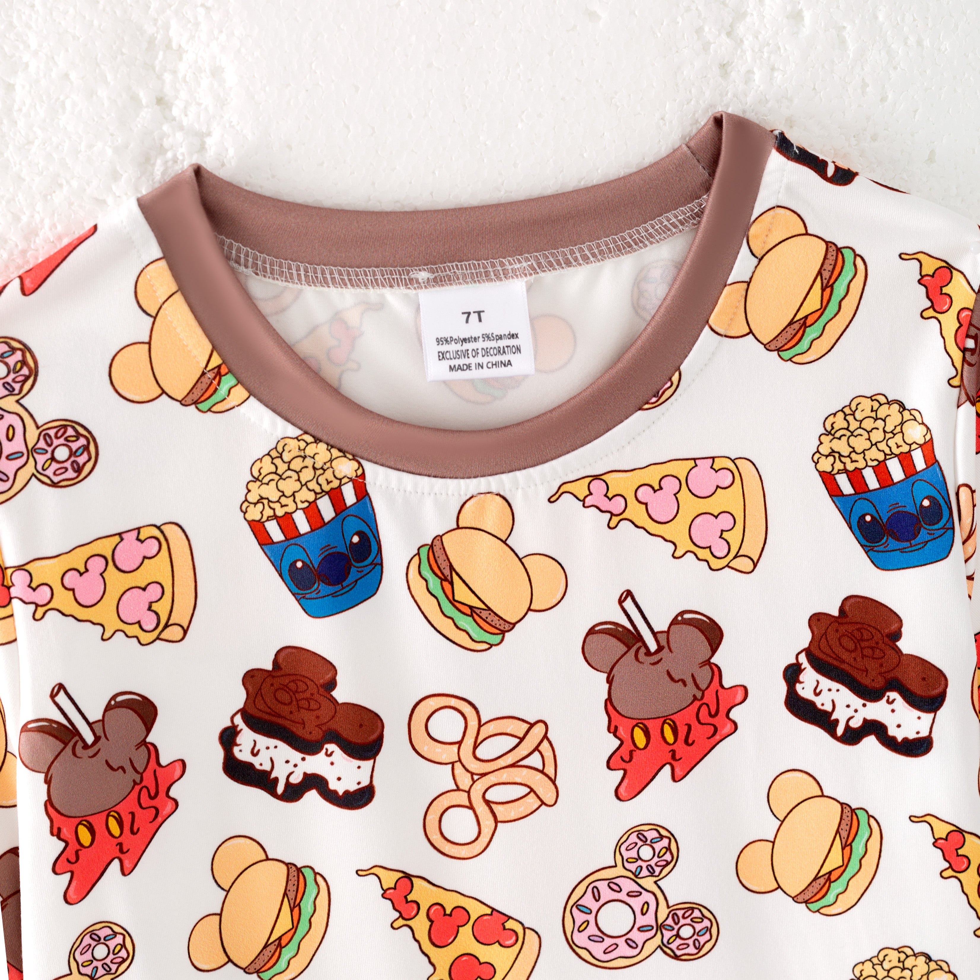 (Pre Order)Boys Spring and Summer Cartoon Dessert Print Top