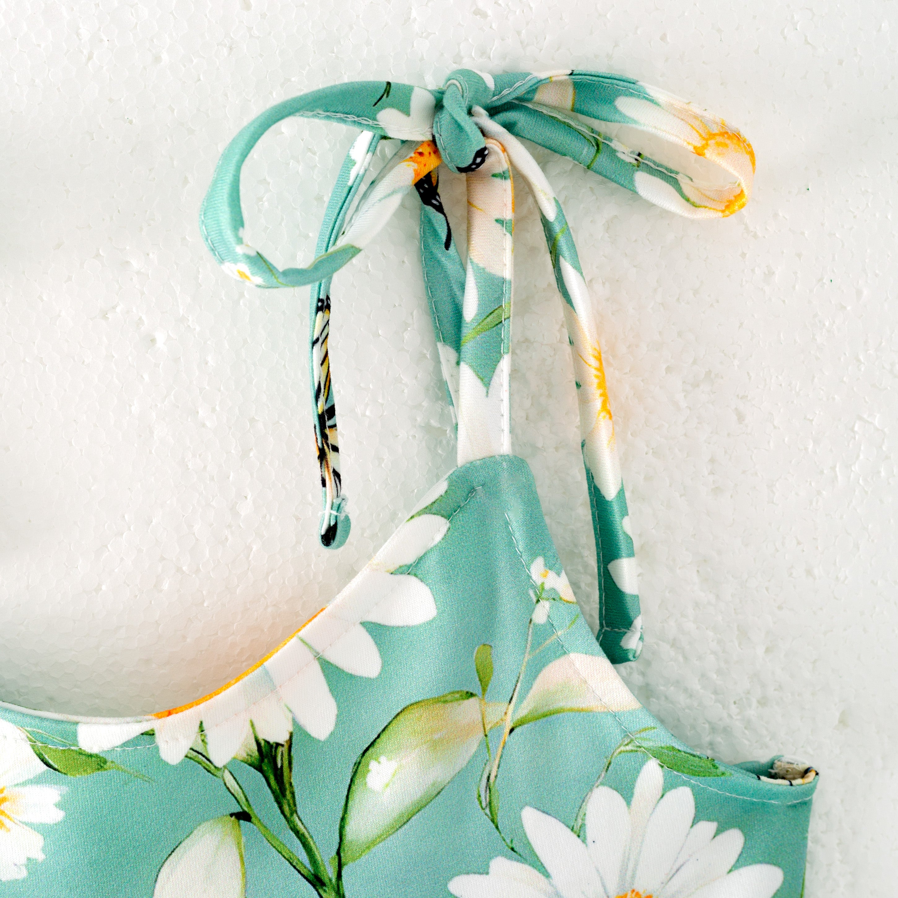 (Pre Order)Mommy and Me Spring&Summer Floral Print Slip Dress