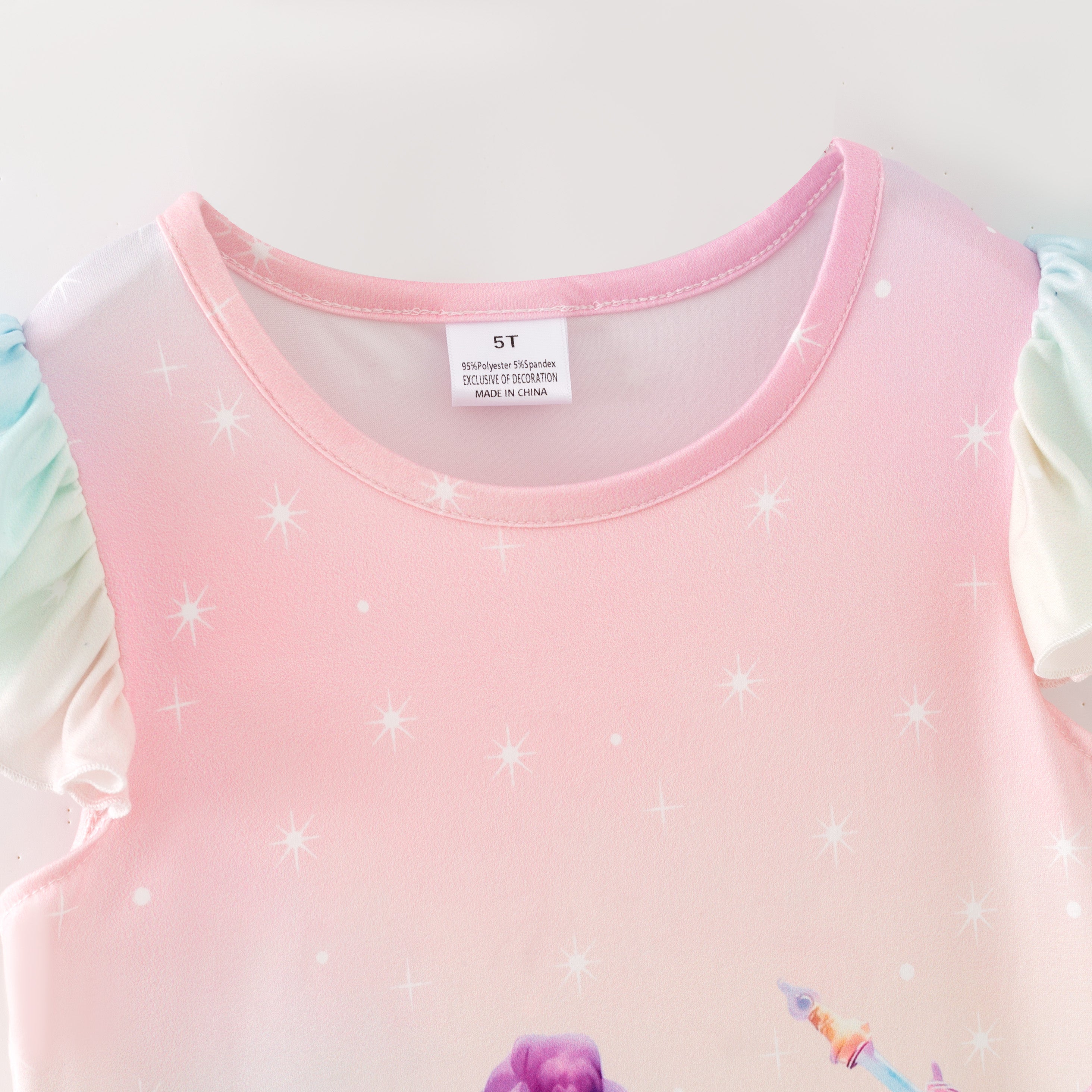 (Pre Order,Prepack Zone)Girls Movie Character Print Dress(Mix Size)