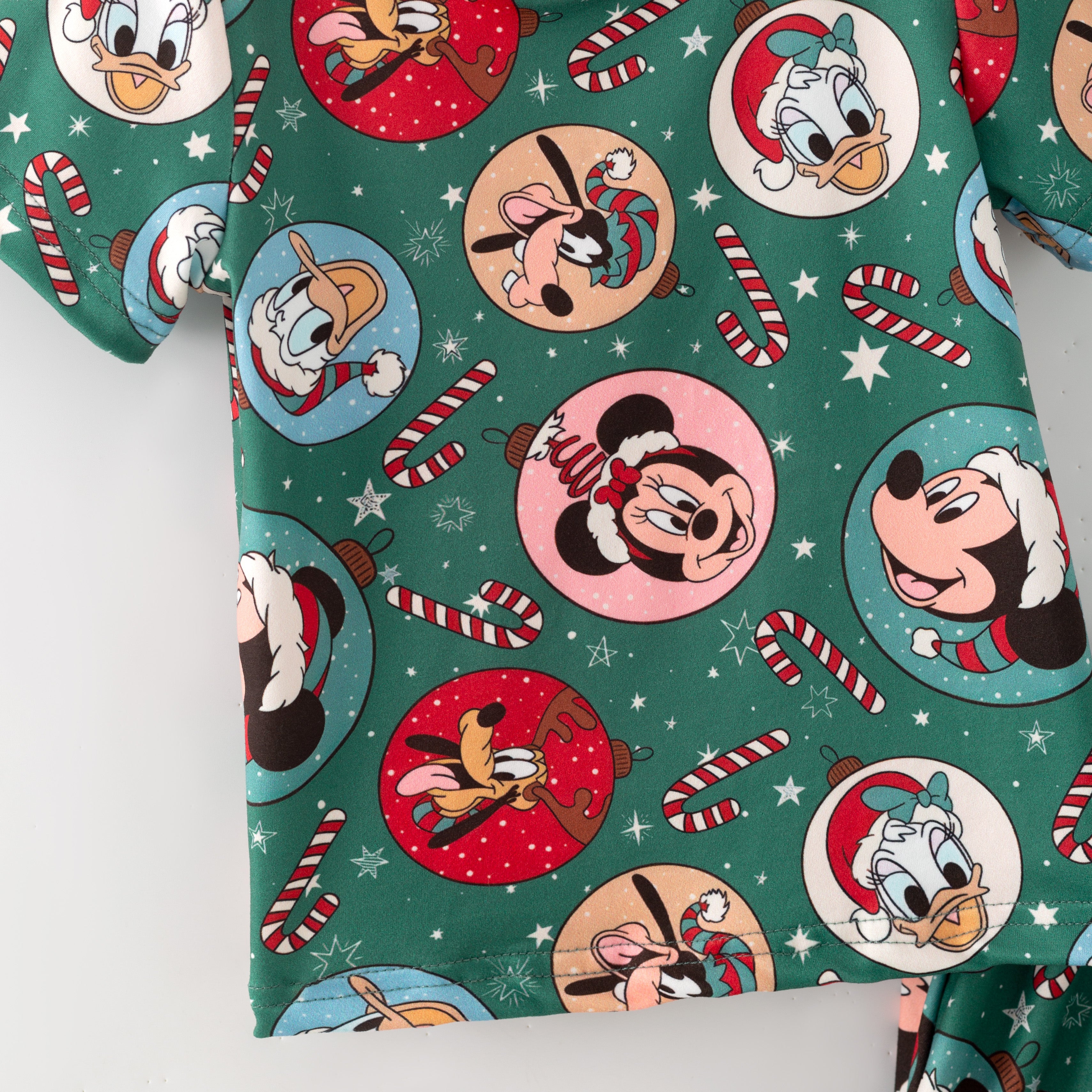 (Pre Order,Prepack Zone)Girls Christmas Cartoon Print Dress(Mix Size)