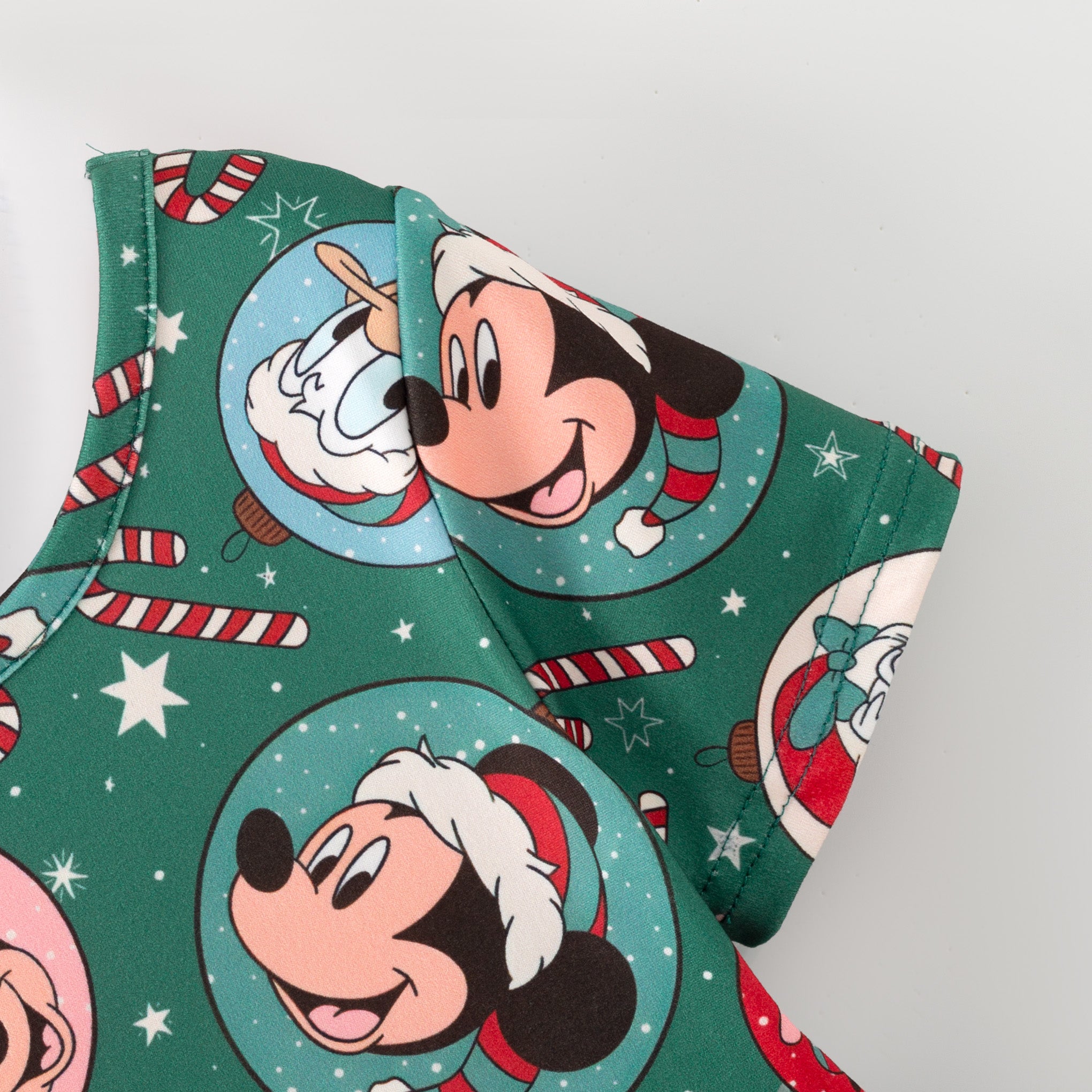 (Pre Order,Prepack Zone)Girls Christmas Cartoon Print Dress(Mix Size)