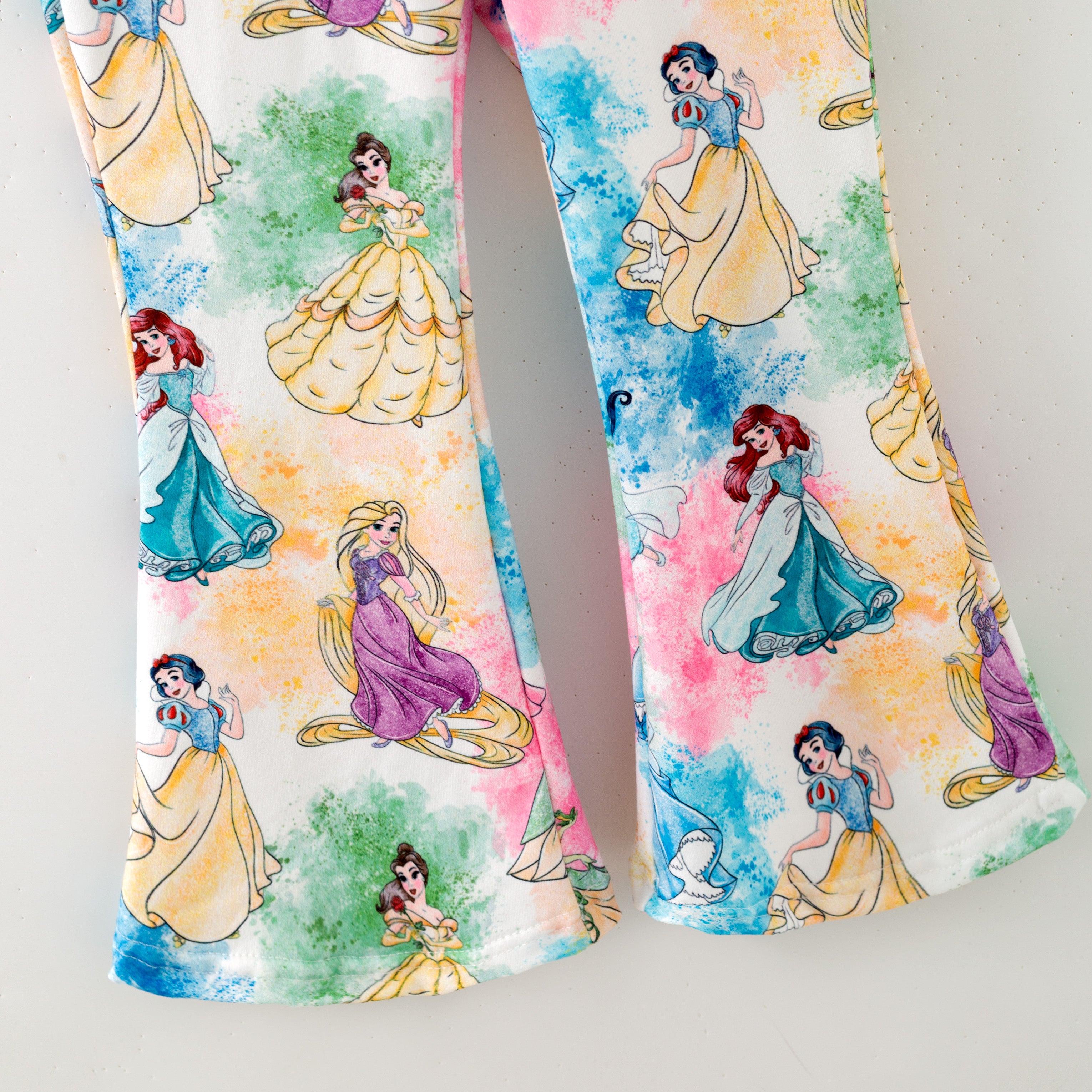 (Pre Order,Prepack Zone)Girls Princess Print Outfit Set(Mix Size)