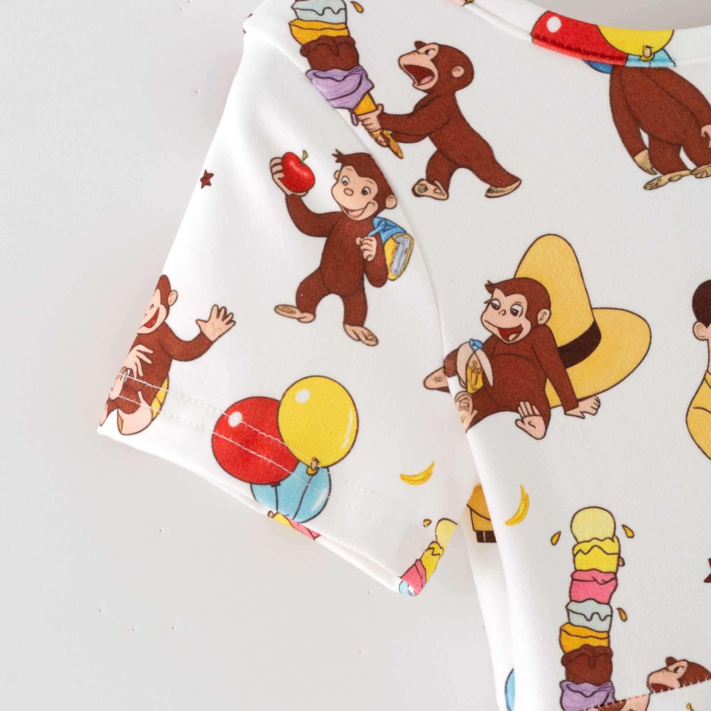 (Pre Order,Prepack Zone)Siblings Cartoon Print Dress&Romper