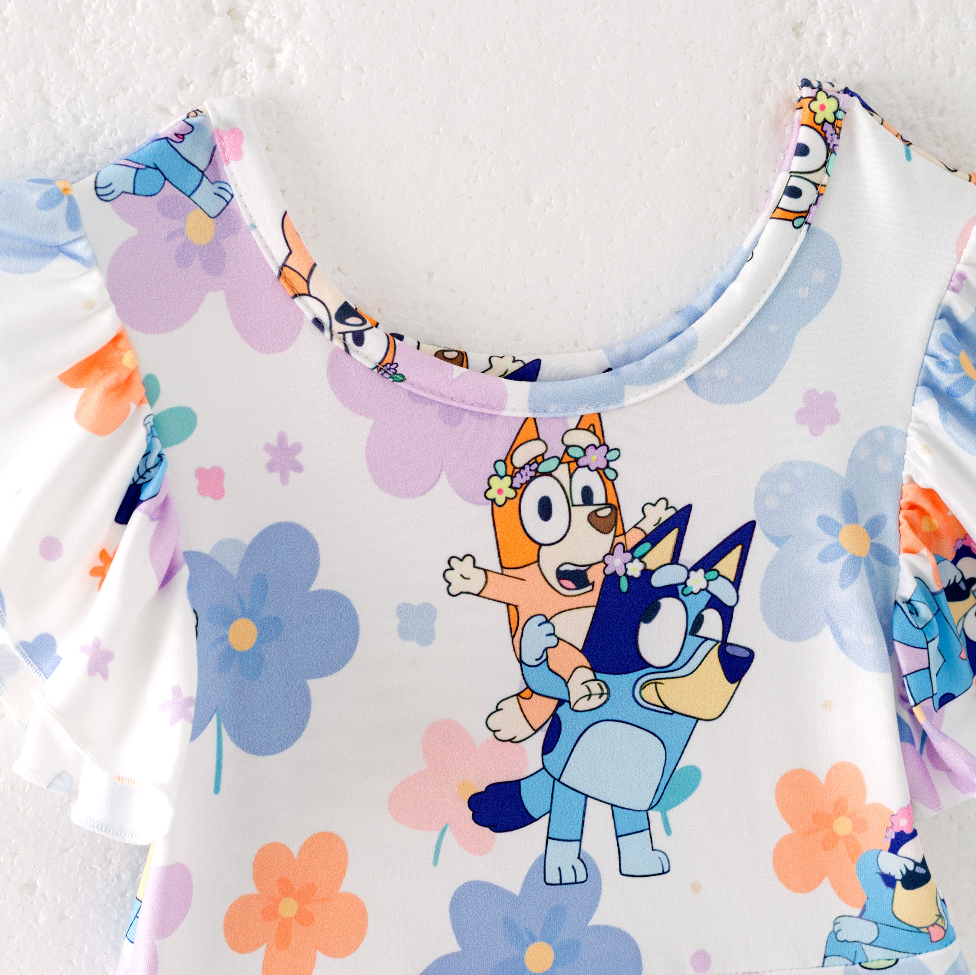 (Pre Order)Cartoon Character Ruffles Dress