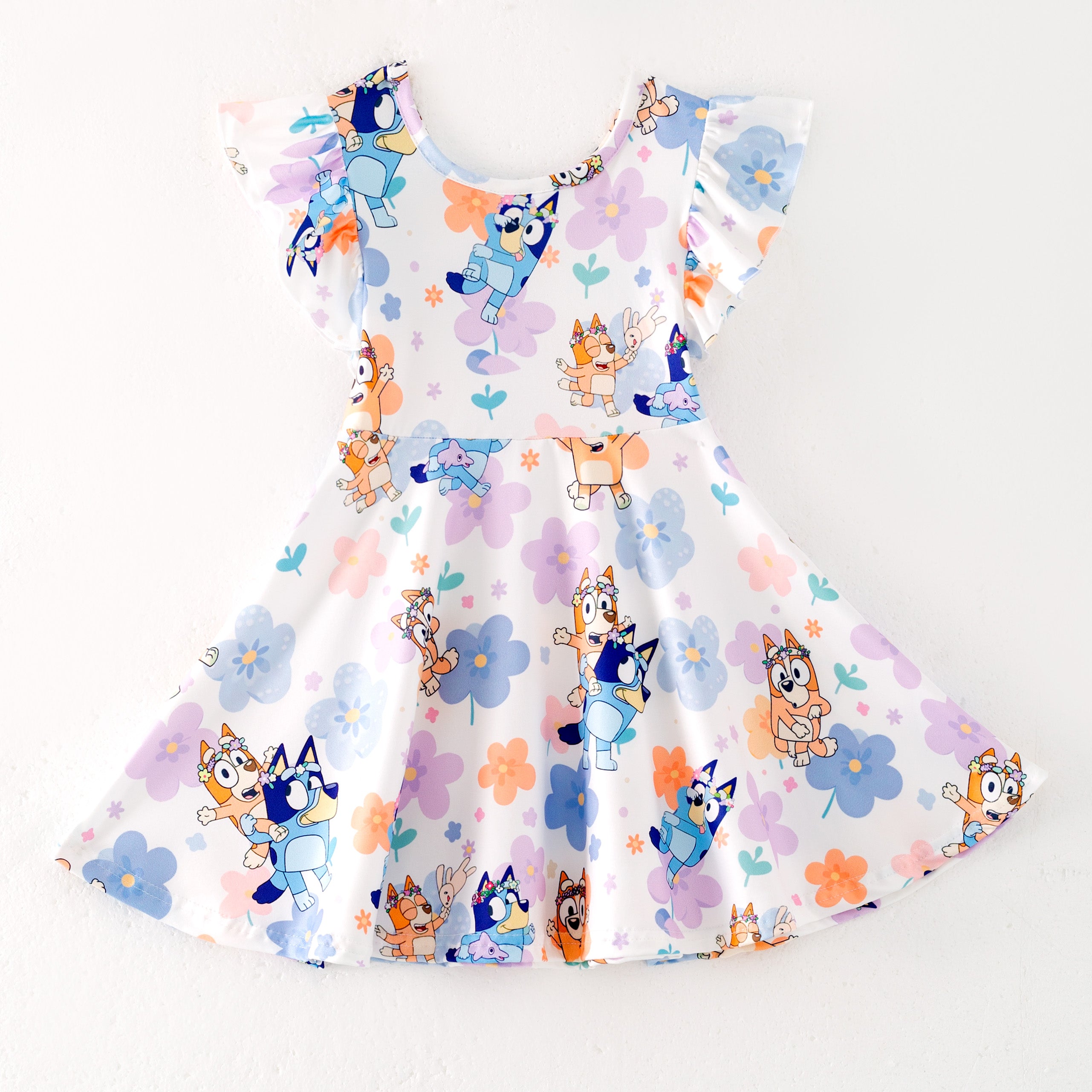 (Pre Order)Cartoon Character Ruffles Dress
