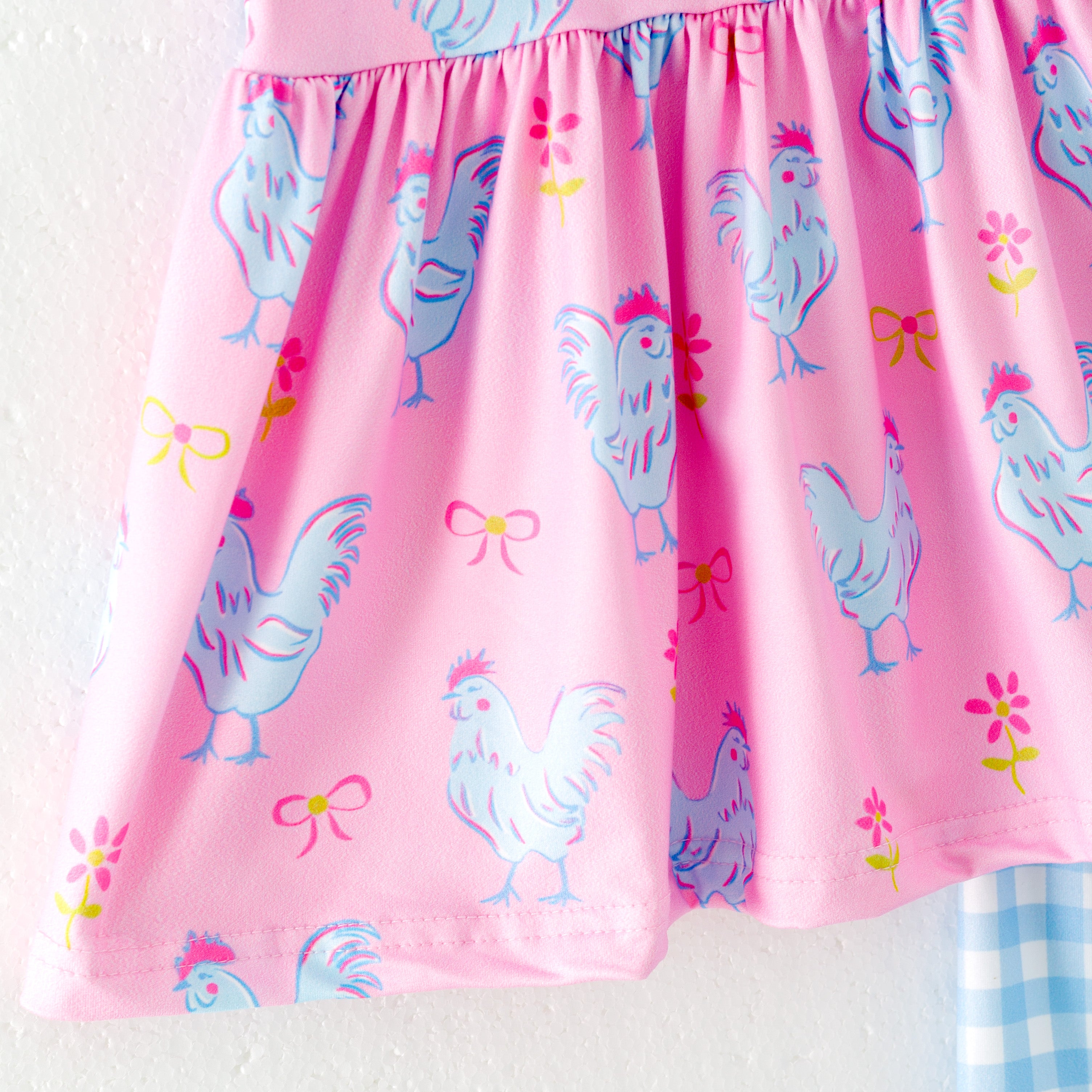 (Pre Order)Girls Spring and Summer Farm&Puppy Print Shorts Set