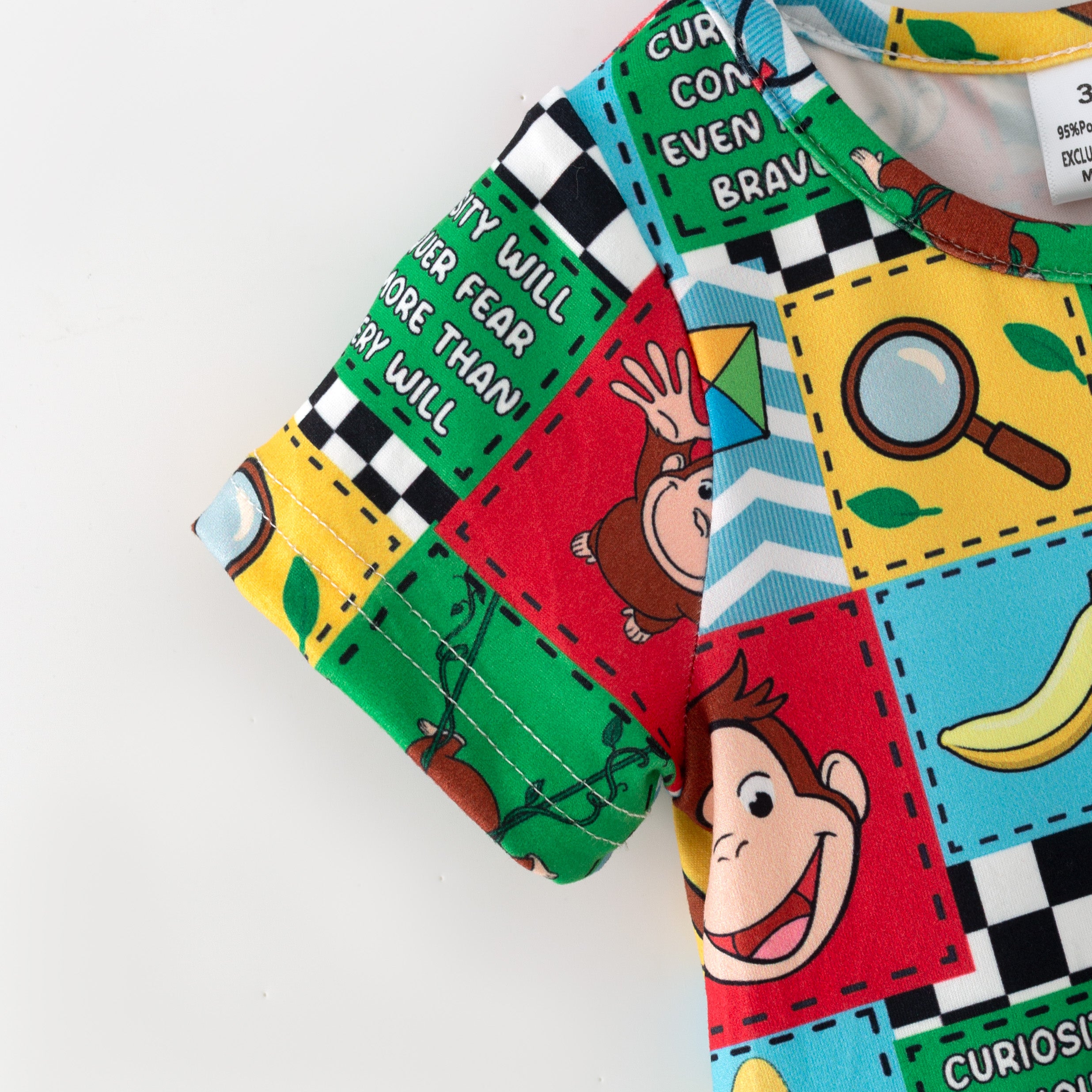 (Pre Order,Prepack Zone)Siblings Cartoon Print Dress&Romper