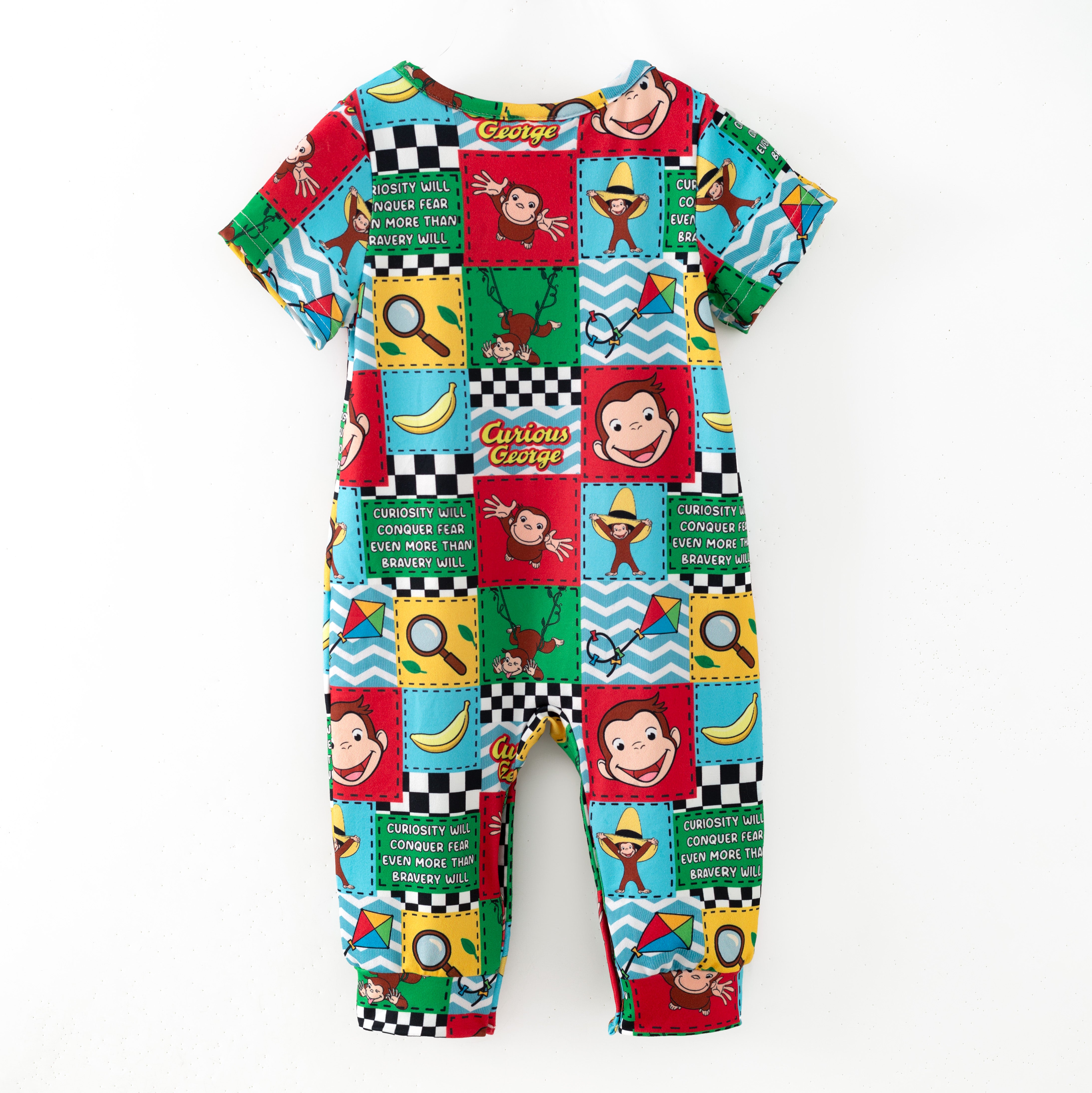 (Pre Order,Prepack Zone)Siblings Cartoon Print Dress&Romper