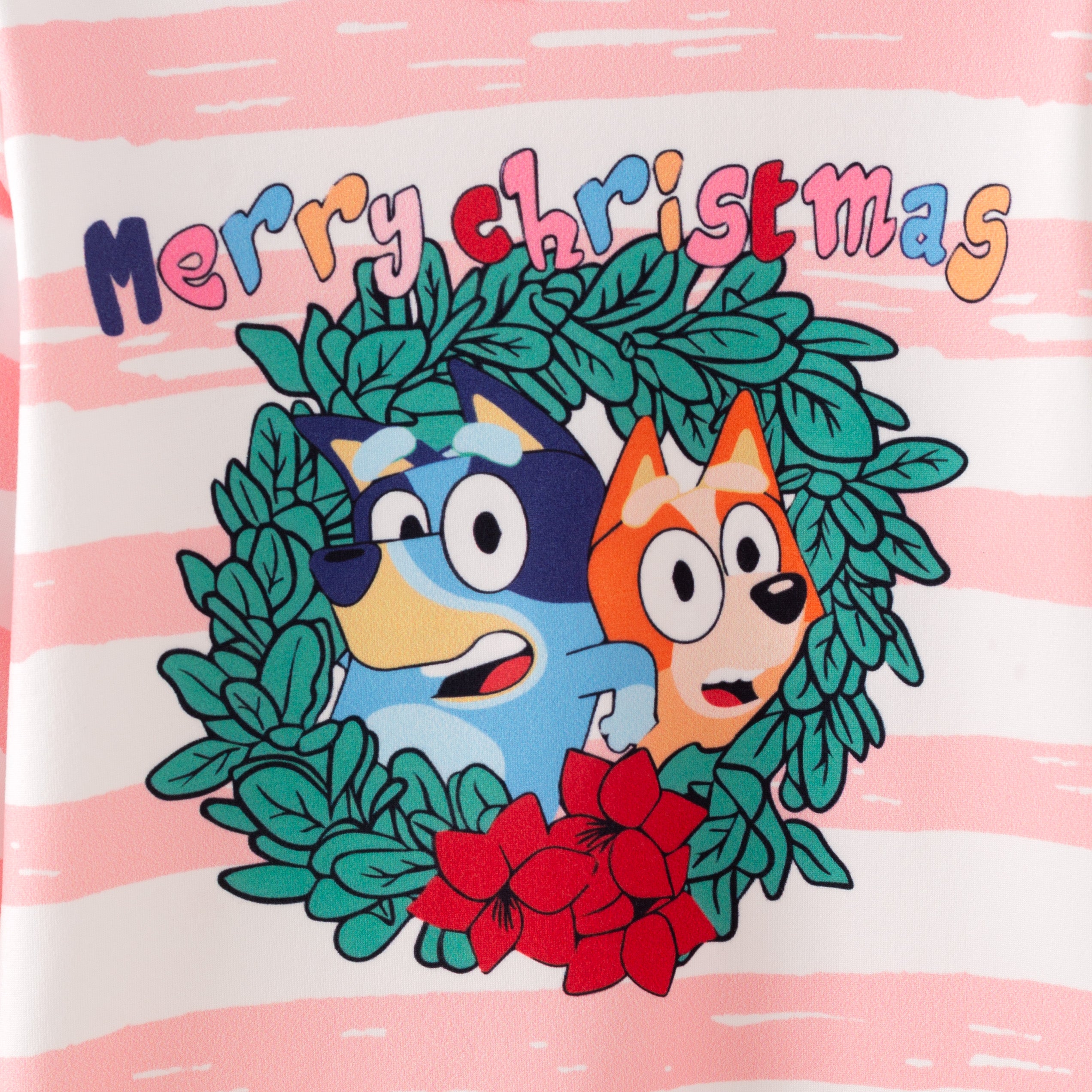 (Pre Order,Prepack Zone)Siblings Christmas Cartoon Print Pajamas(Mix Size)