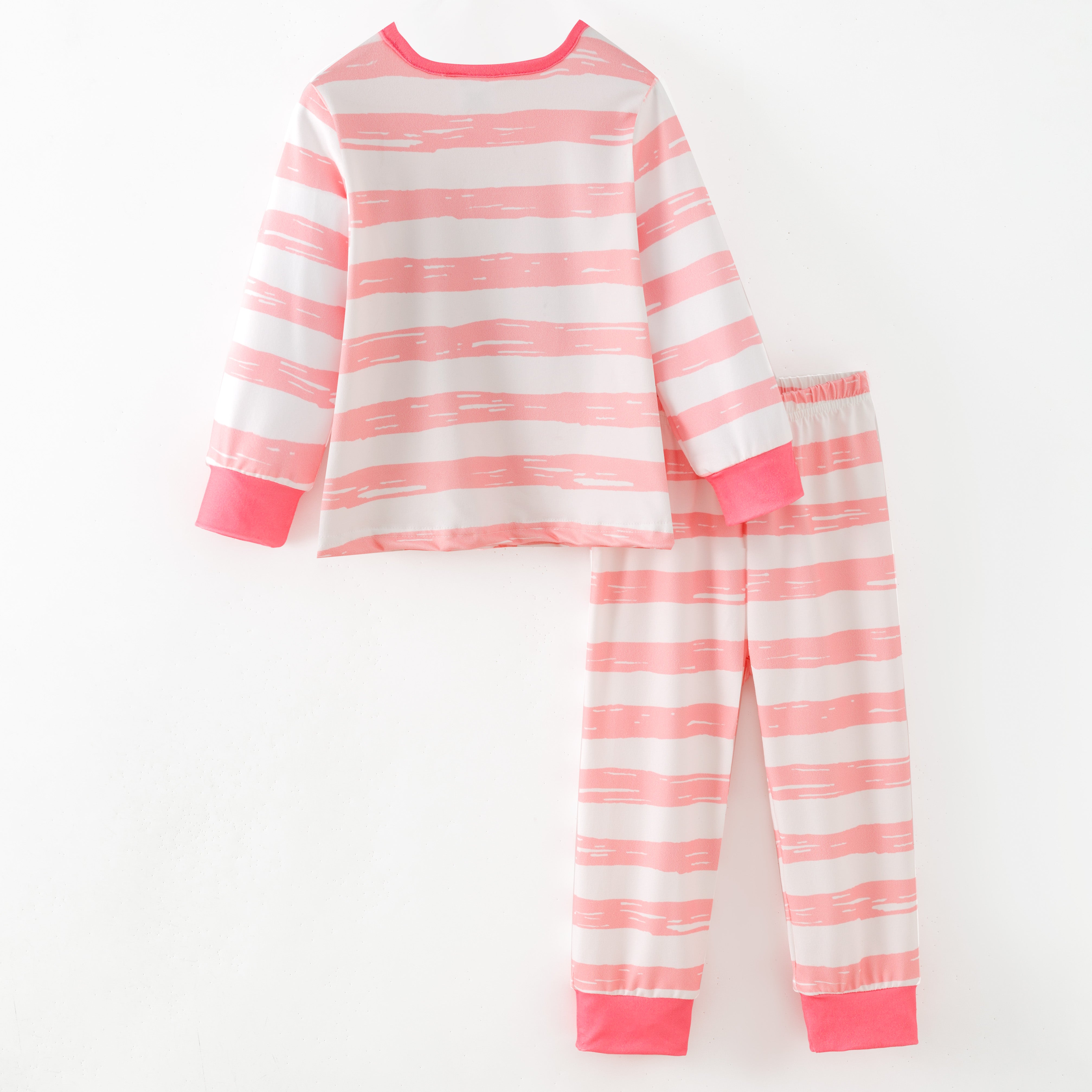 (Pre Order,Prepack Zone)Siblings Christmas Cartoon Print Pajamas(Mix Size)