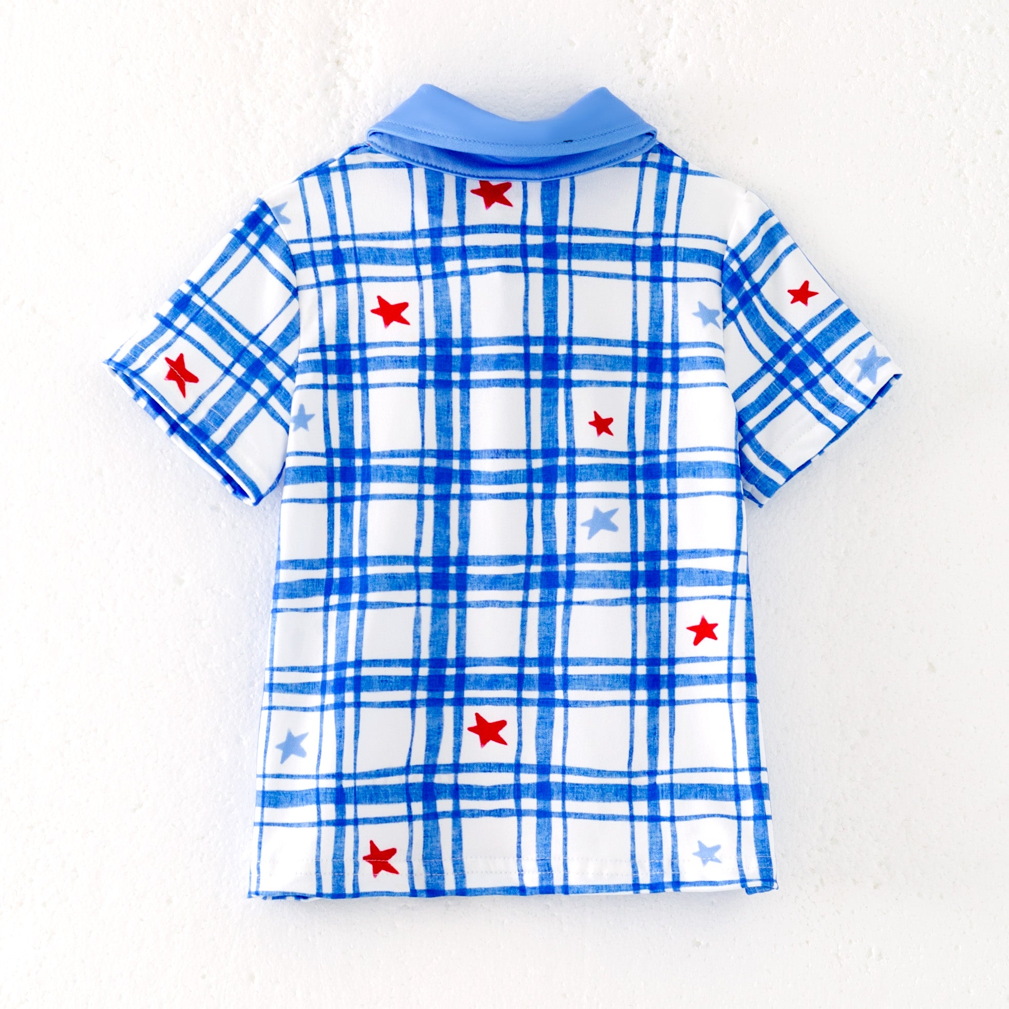 (Pre Order)Boys Patriotic Print Top