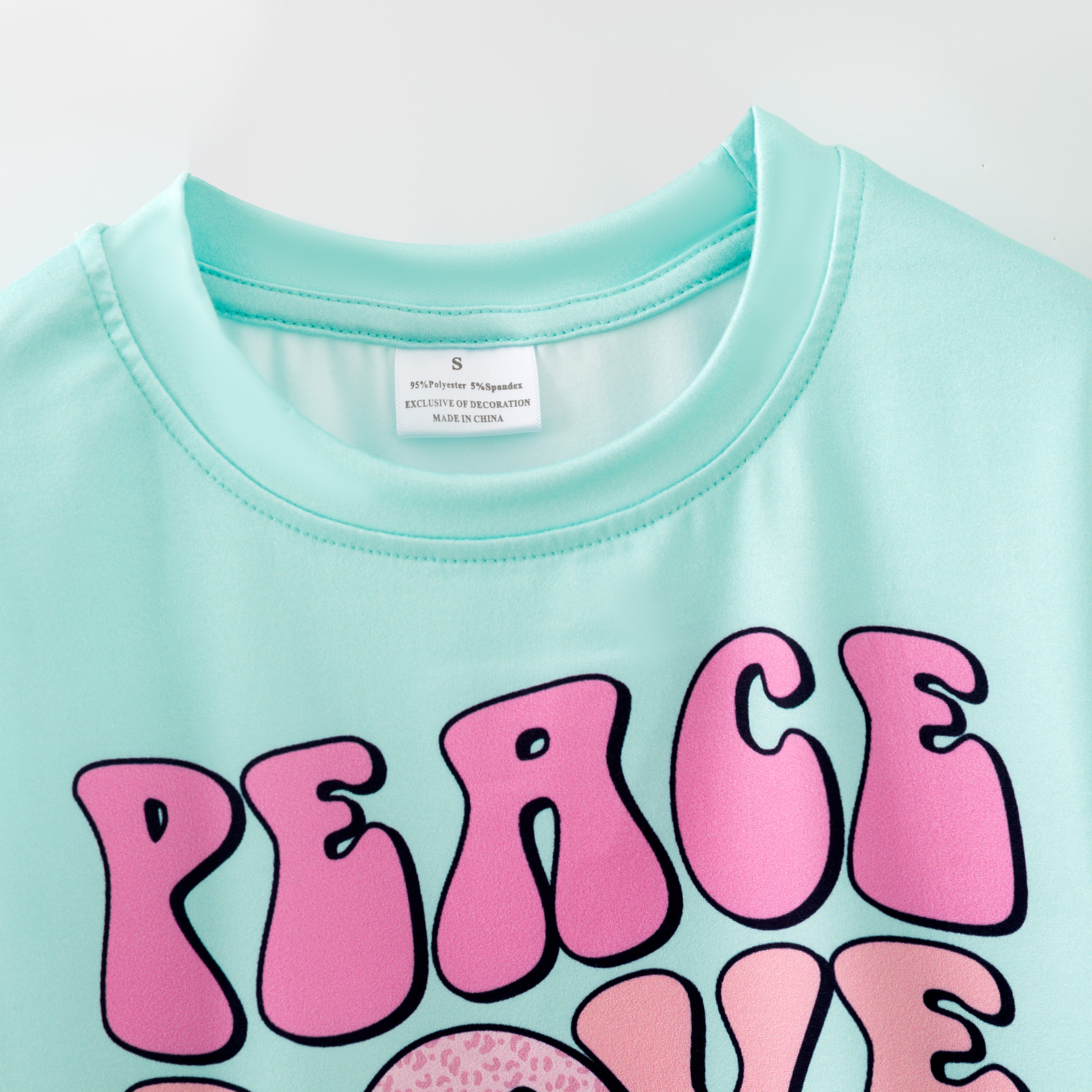 (In Stock)Girls Valentine's Day Print Top