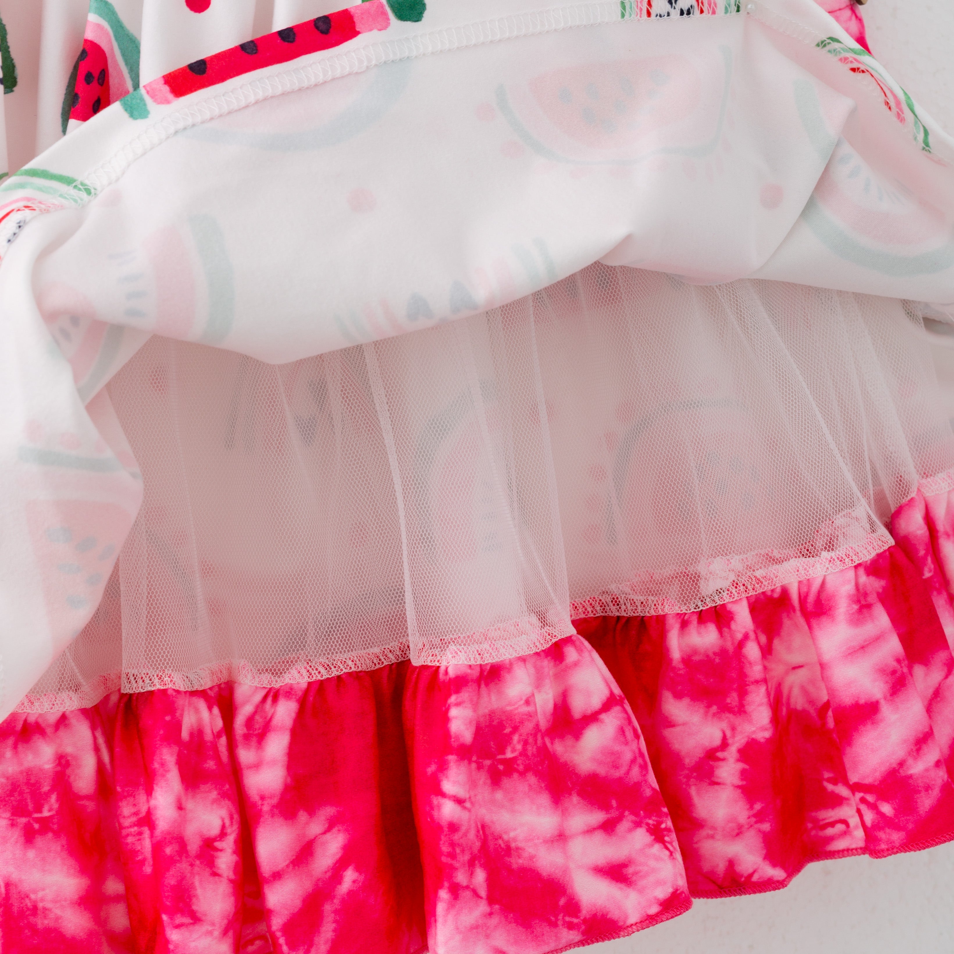 (In Stock)Girls Spring and Summer Watermelon Print Dress