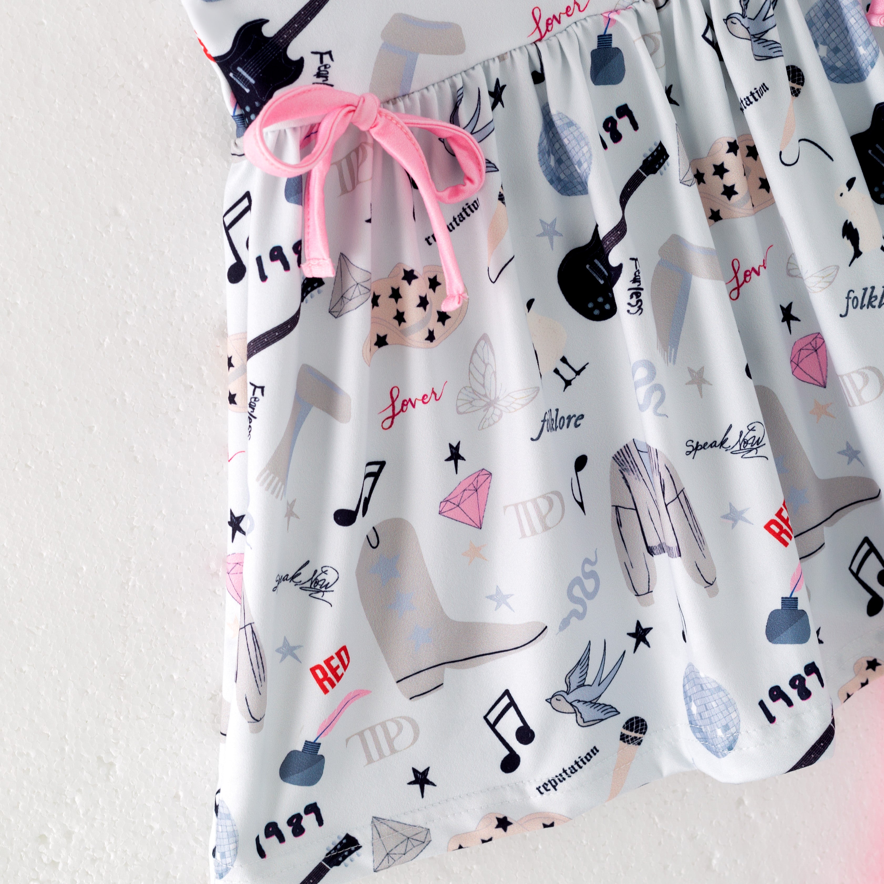 (Pre Order)Girls Spring and Summer Character Print Shorts Set