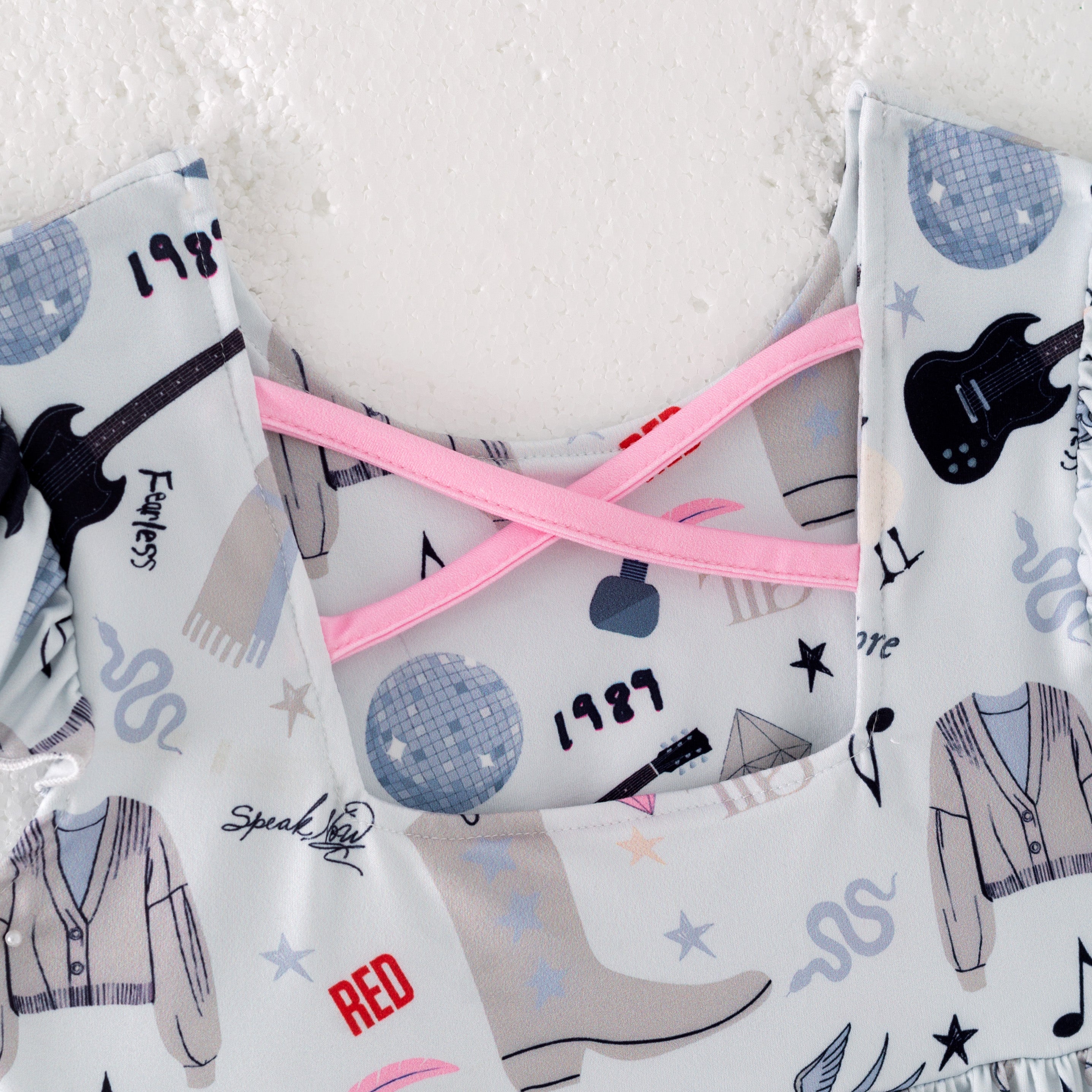 (Pre Order)Girls Spring and Summer Character Print Shorts Set