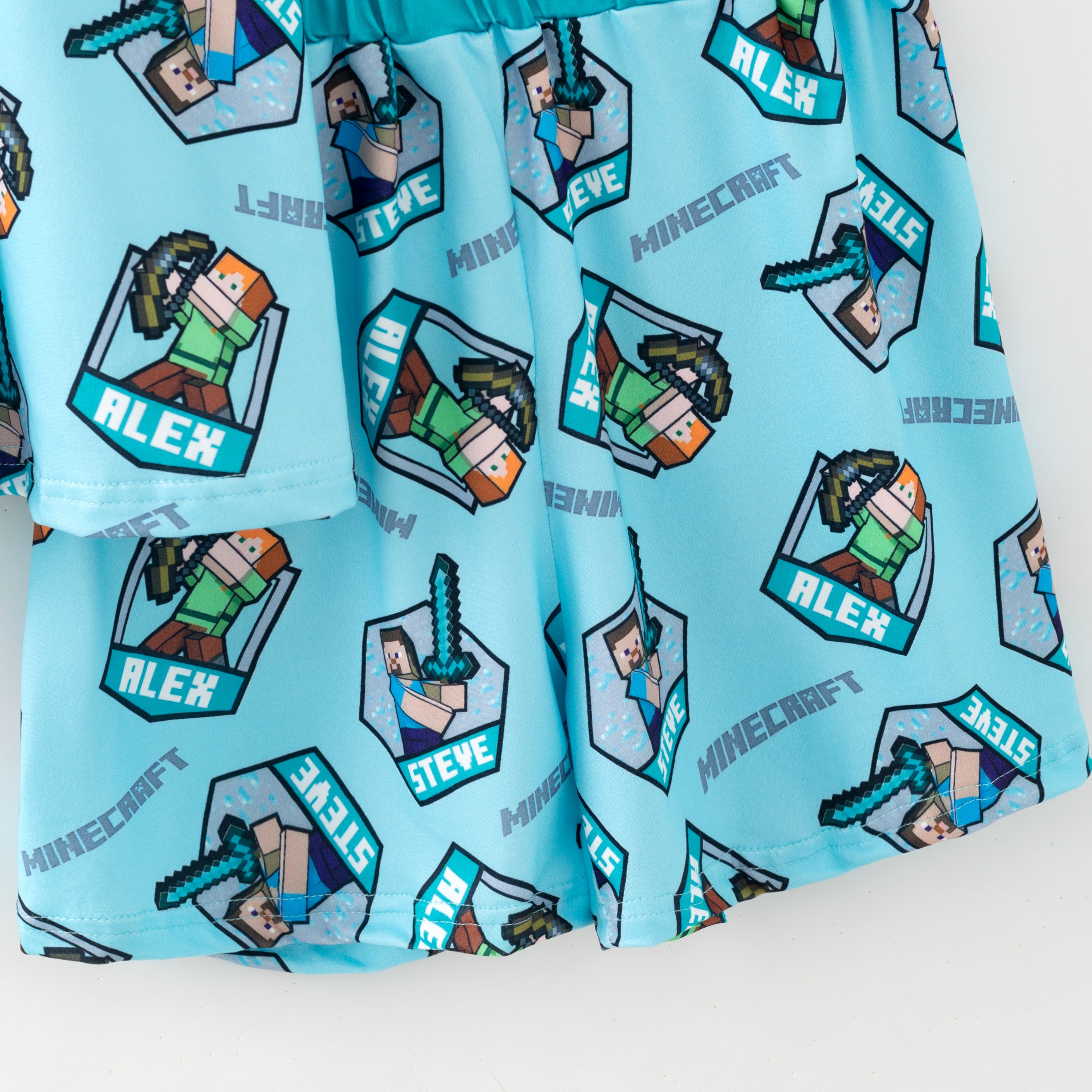 (Pre Order,Prepack Zone)Boys Game Character Print Shorts Set(Mix Size)