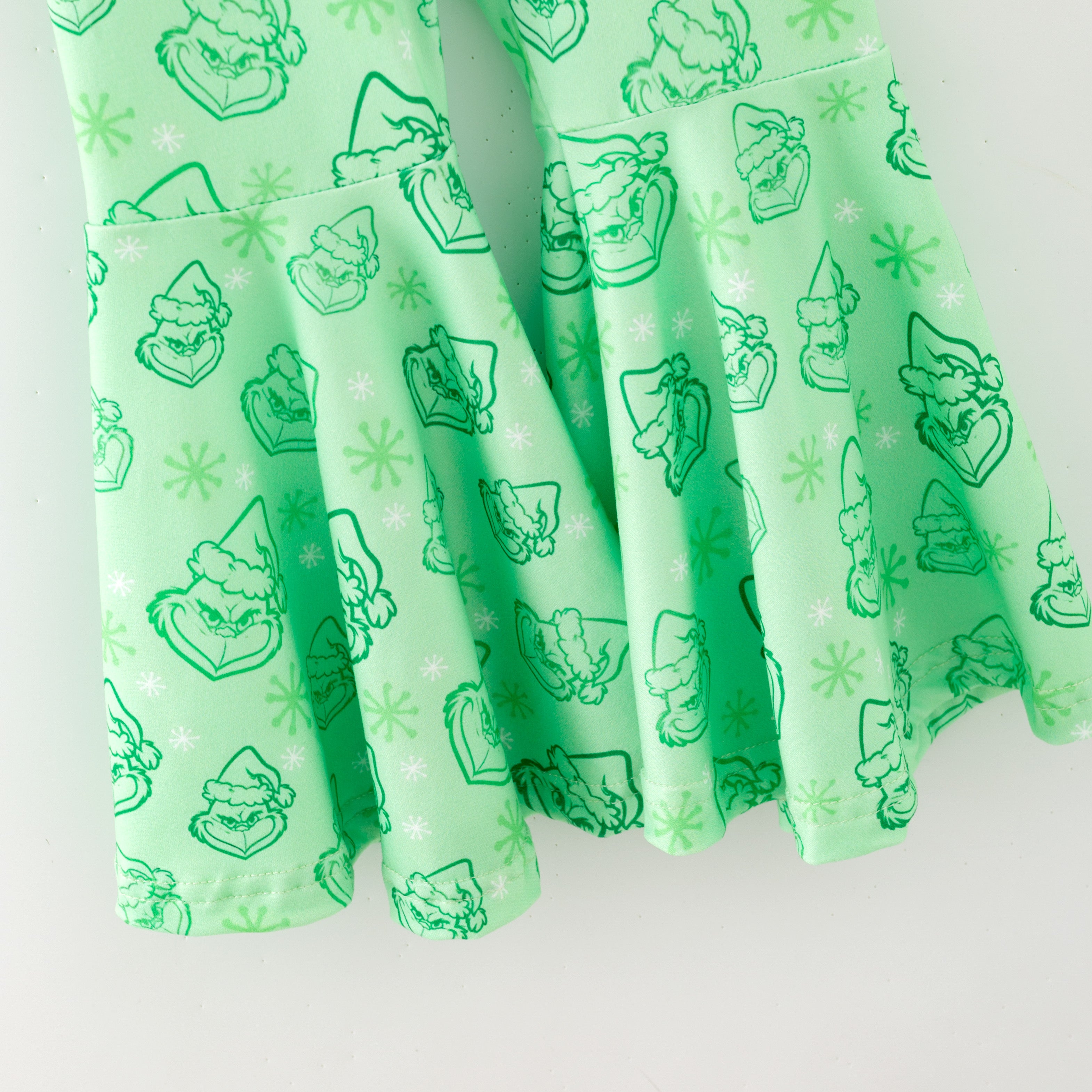 (Pre Order,Prepack Zone)Girls Christmas Cartoon Print Set,Dress&Top(Mix Size)