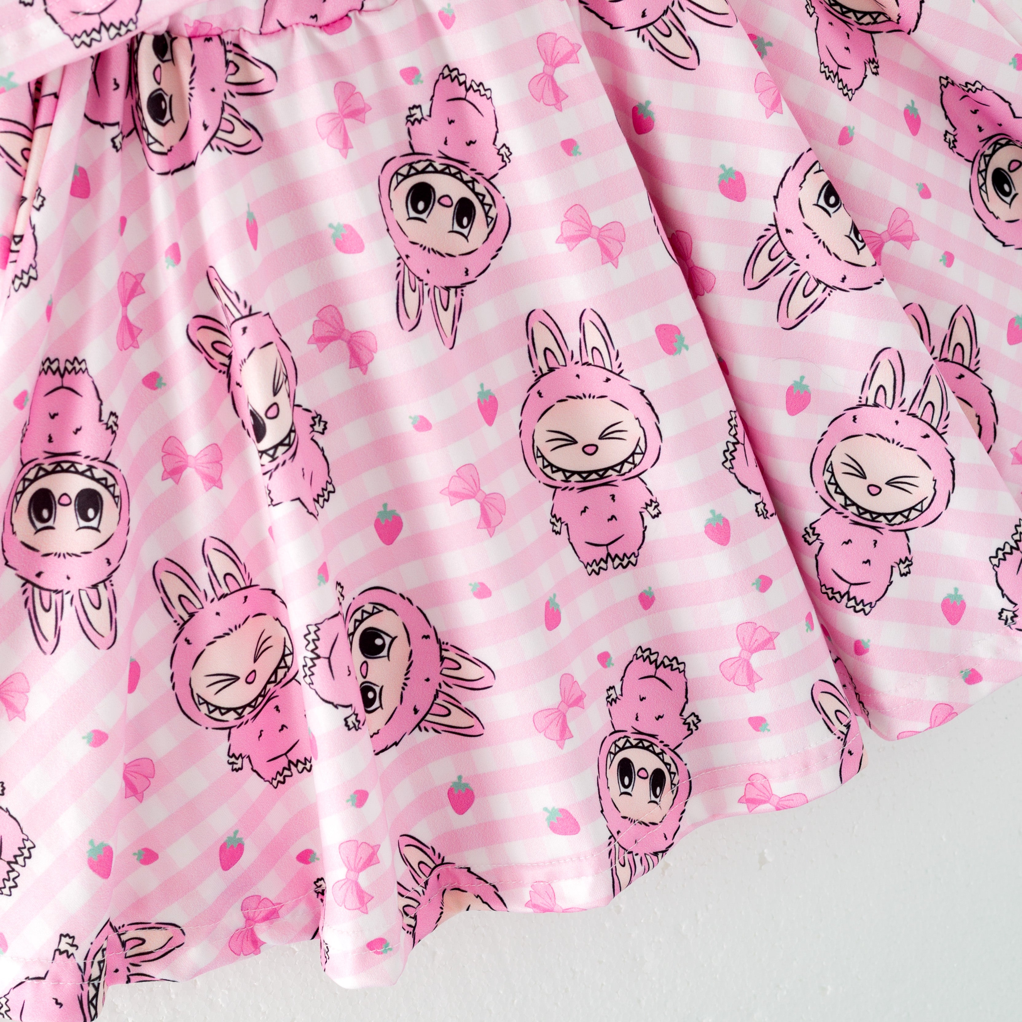 (Pre Order)Girls Spring and Summer Cartoon Print Dress,Jumpsuit,Set&Top